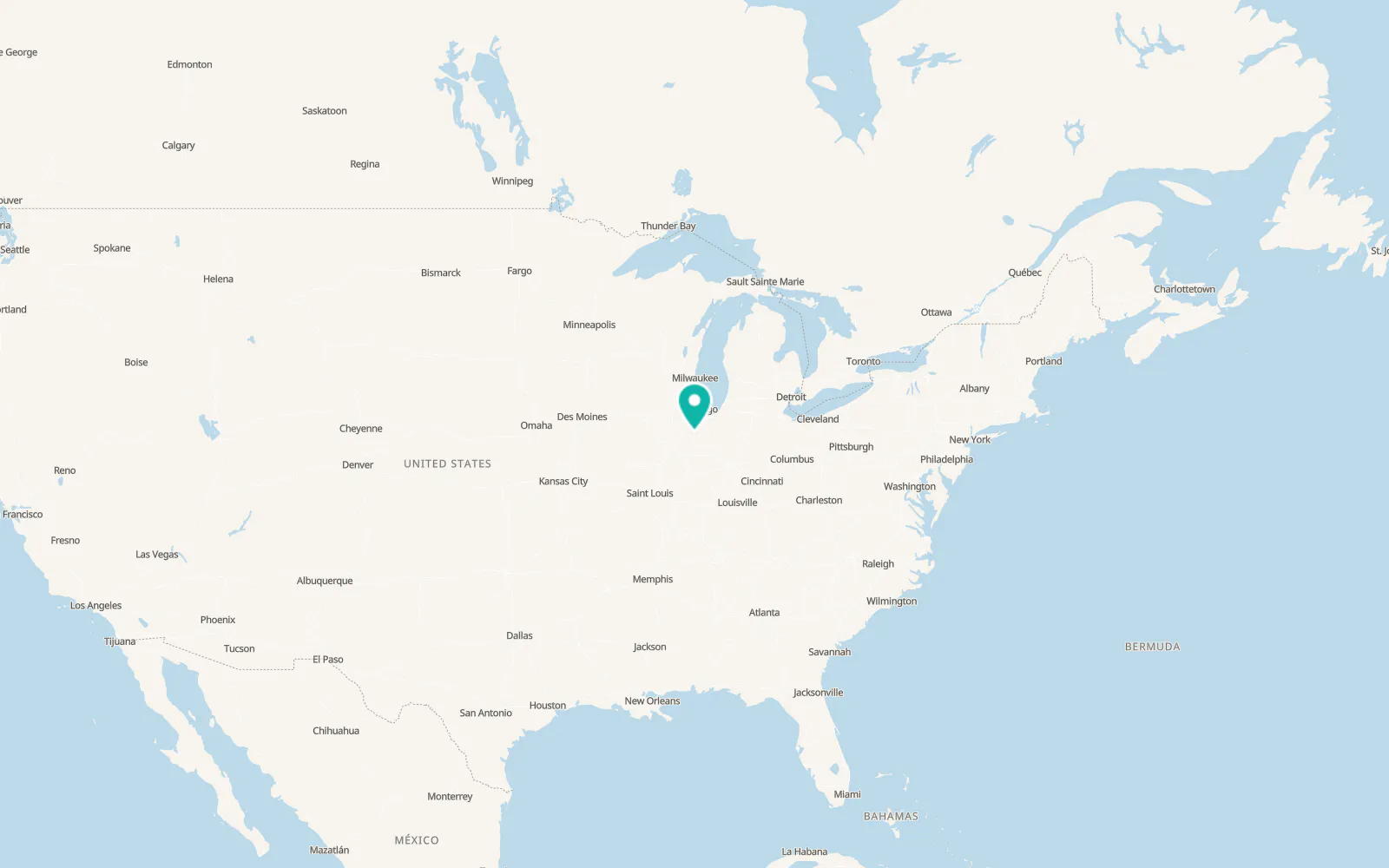 Map of Clifton