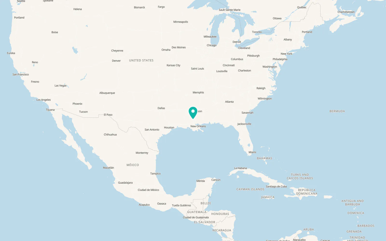 Map of Clinton