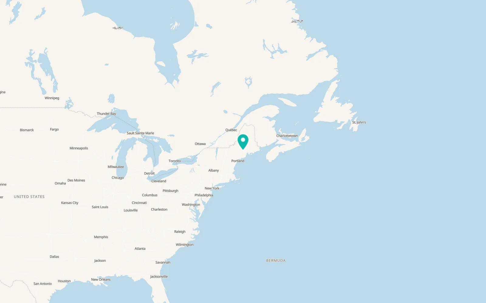 Map of Clinton