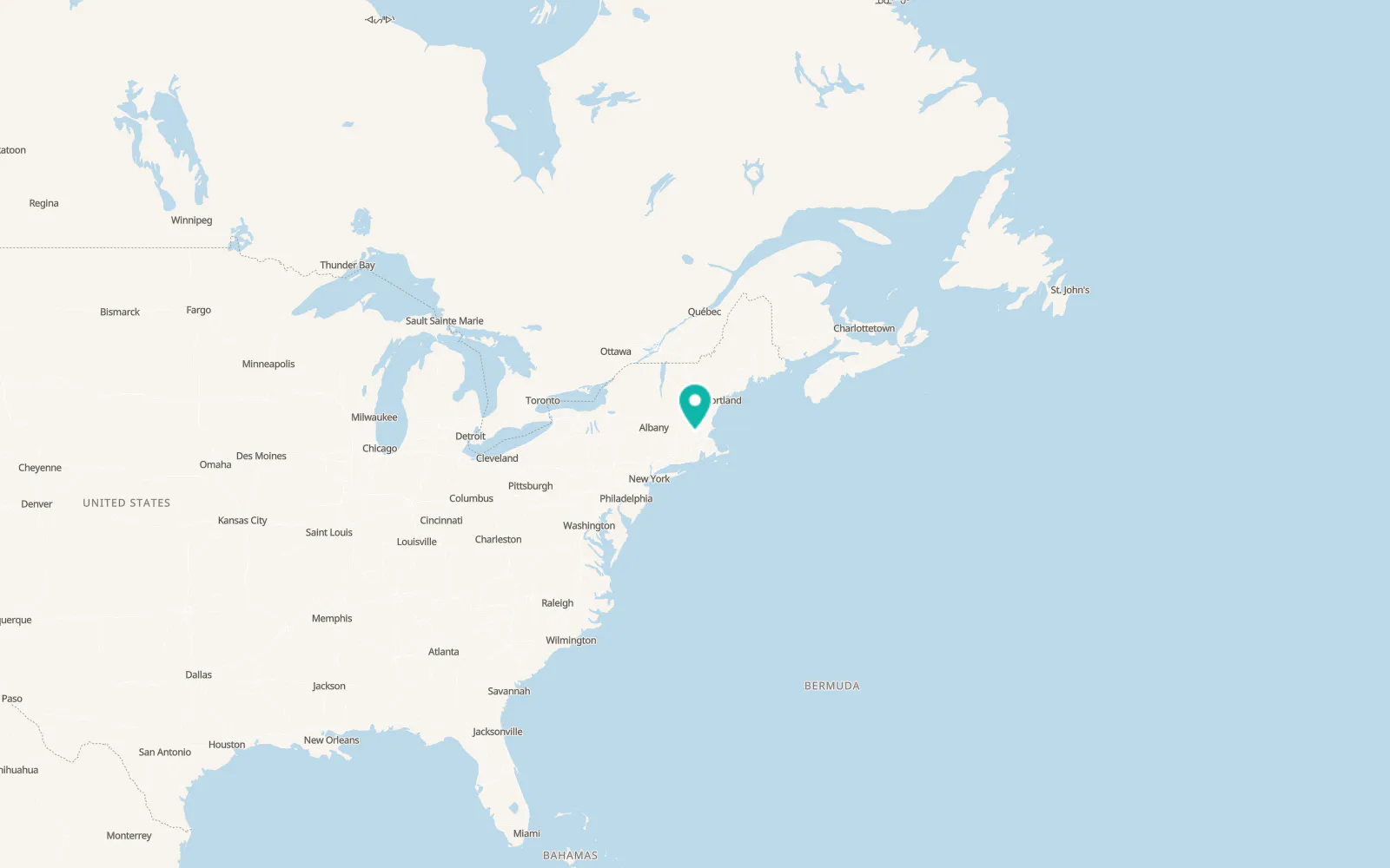 Map of Clinton
