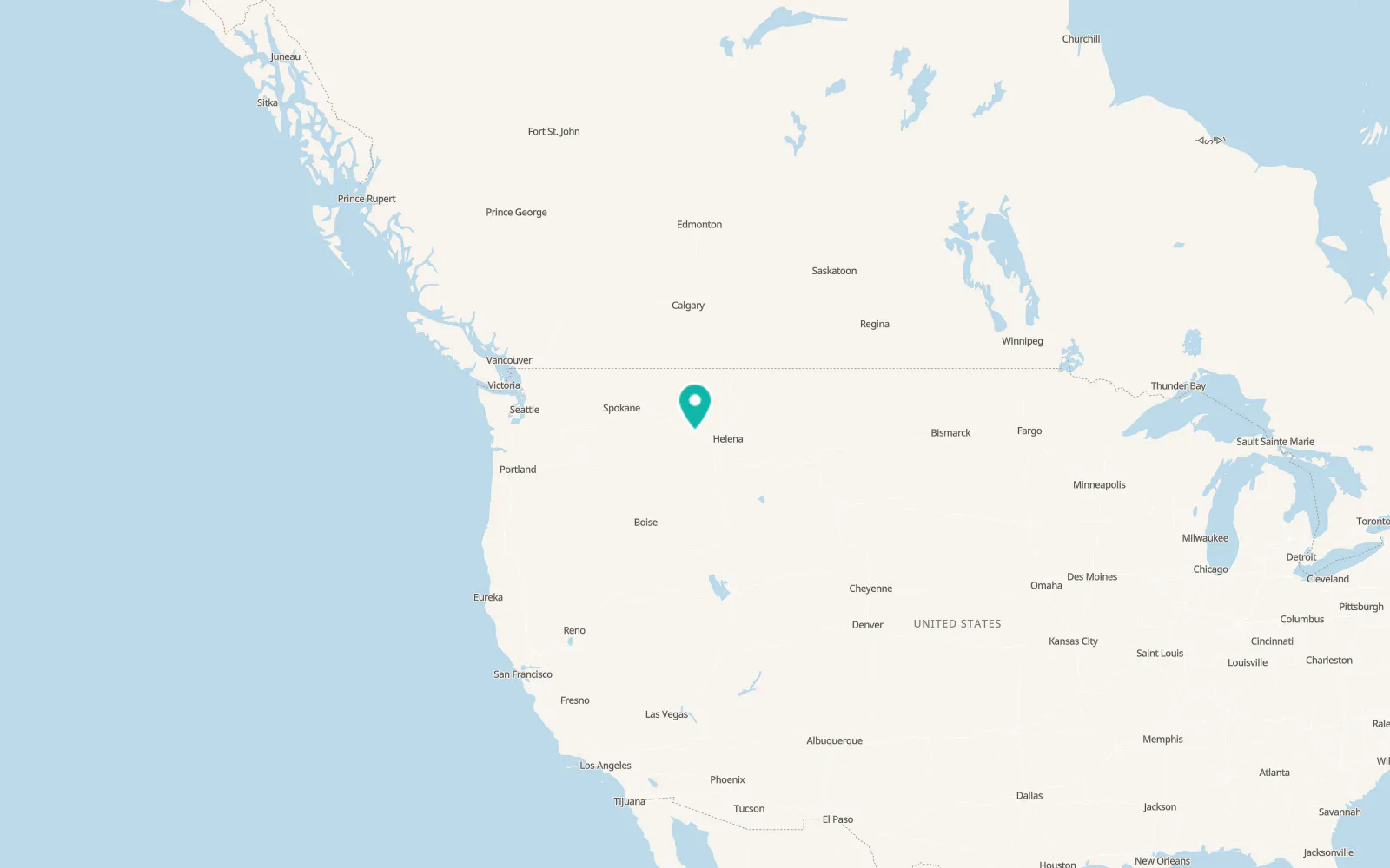 Map of Clinton