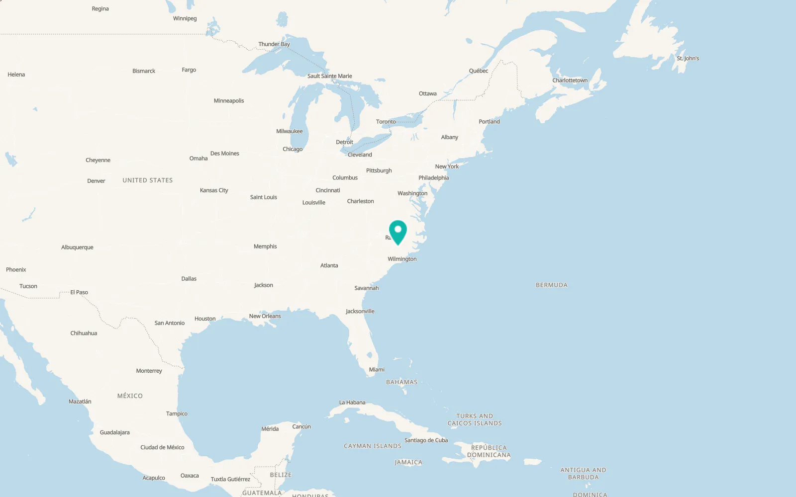 Map of Clinton