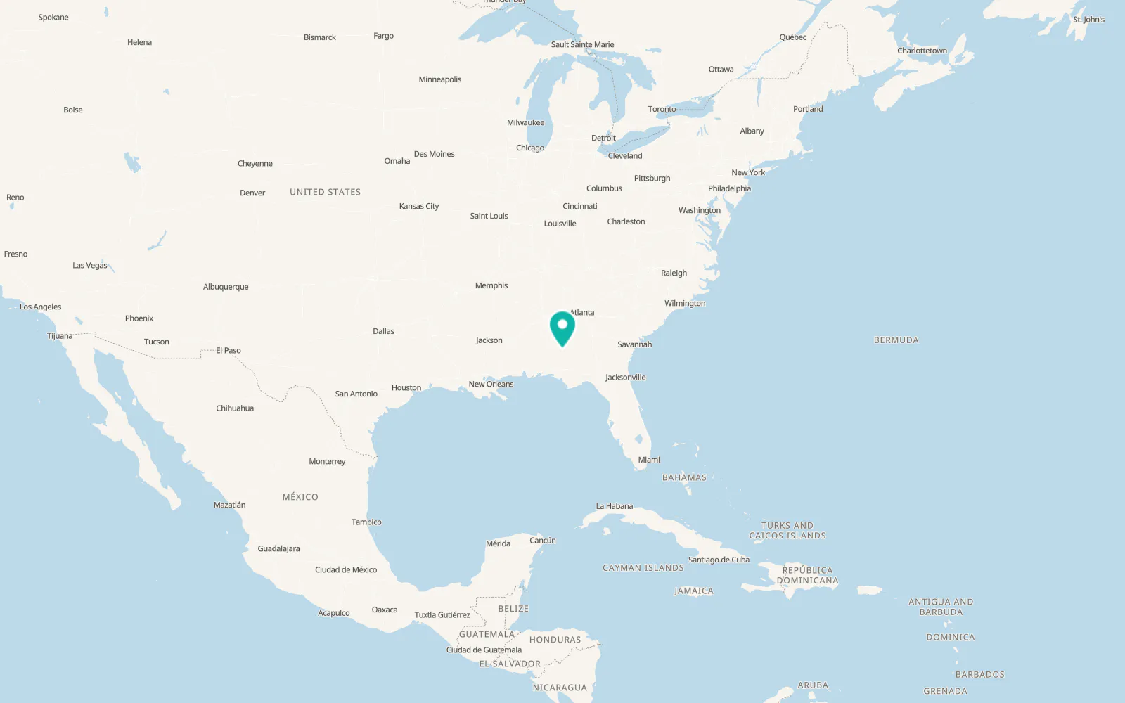 Map of Clio