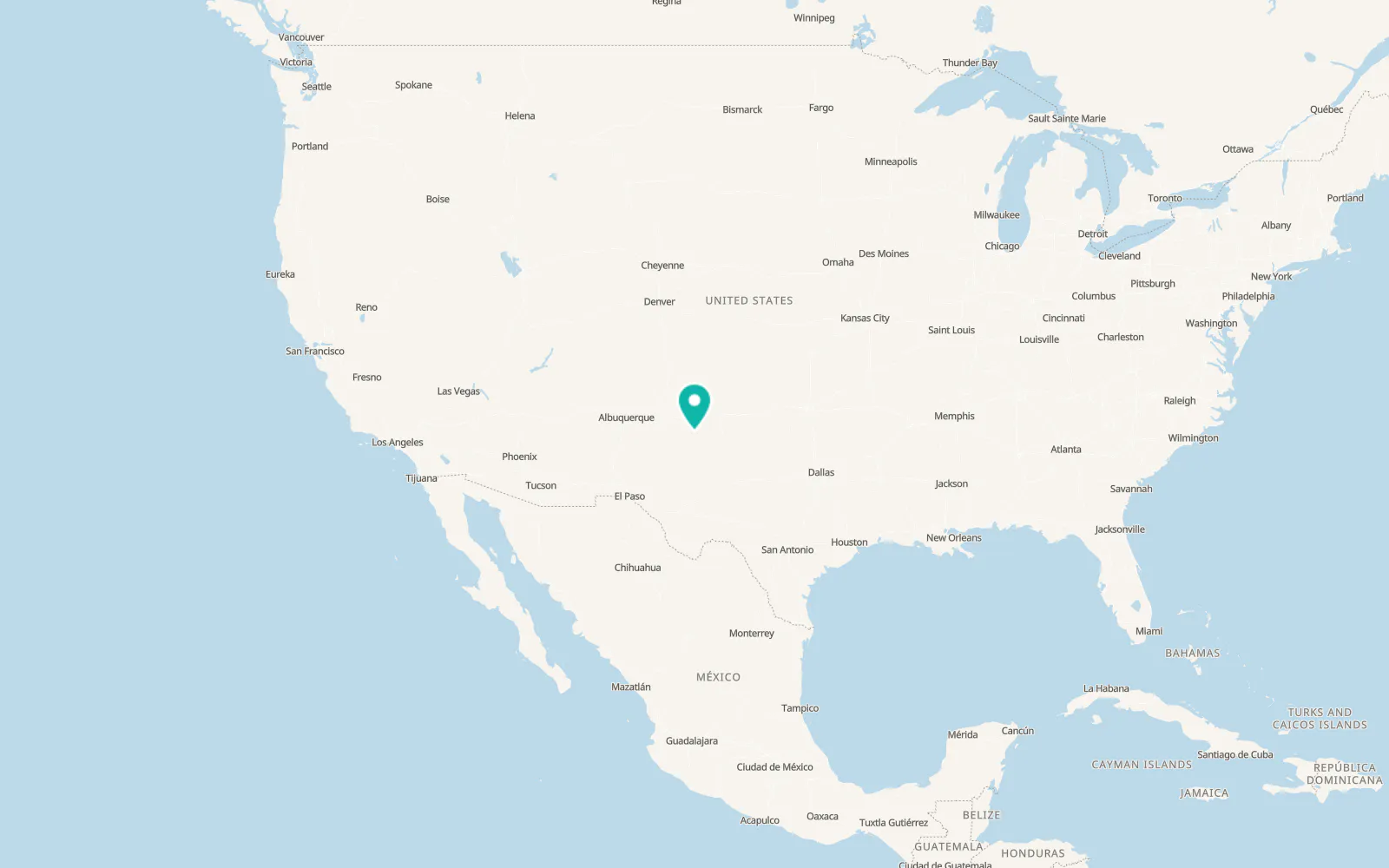 Map of Clovis
