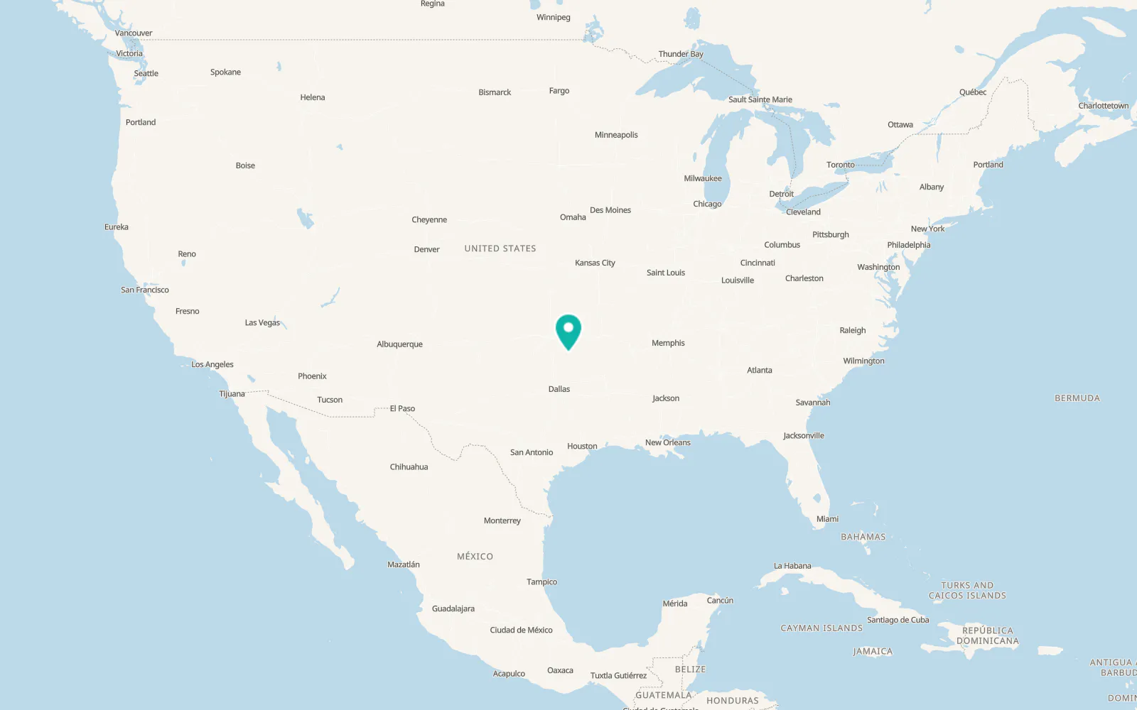 Map of Coalgate