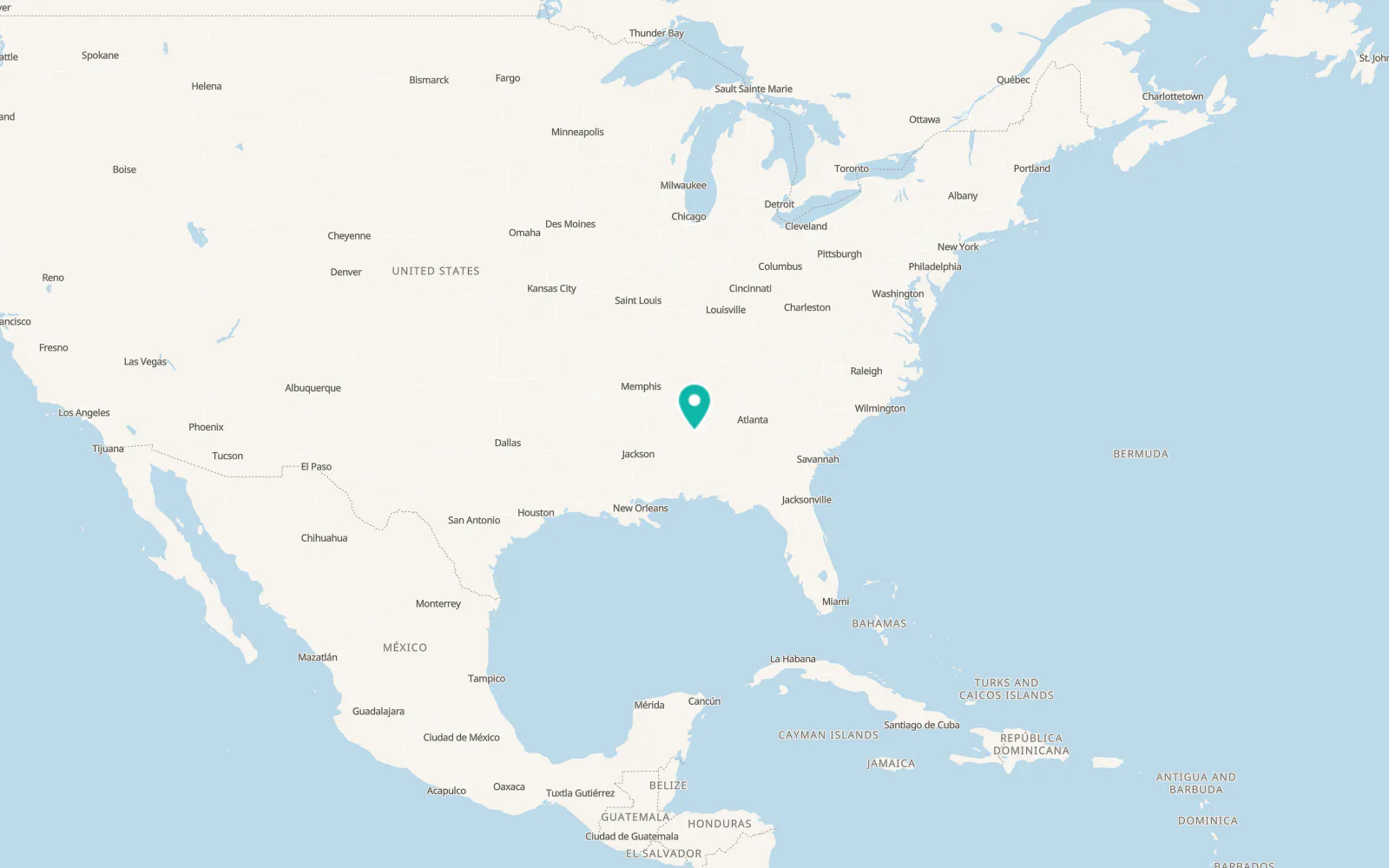 Map of Coaling