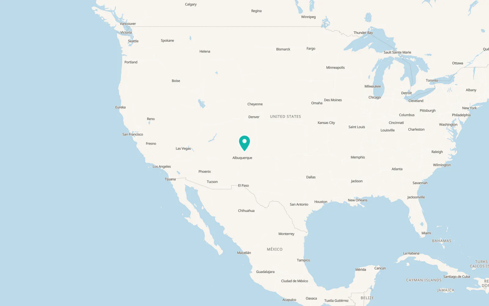 Map of Cochiti Lake
