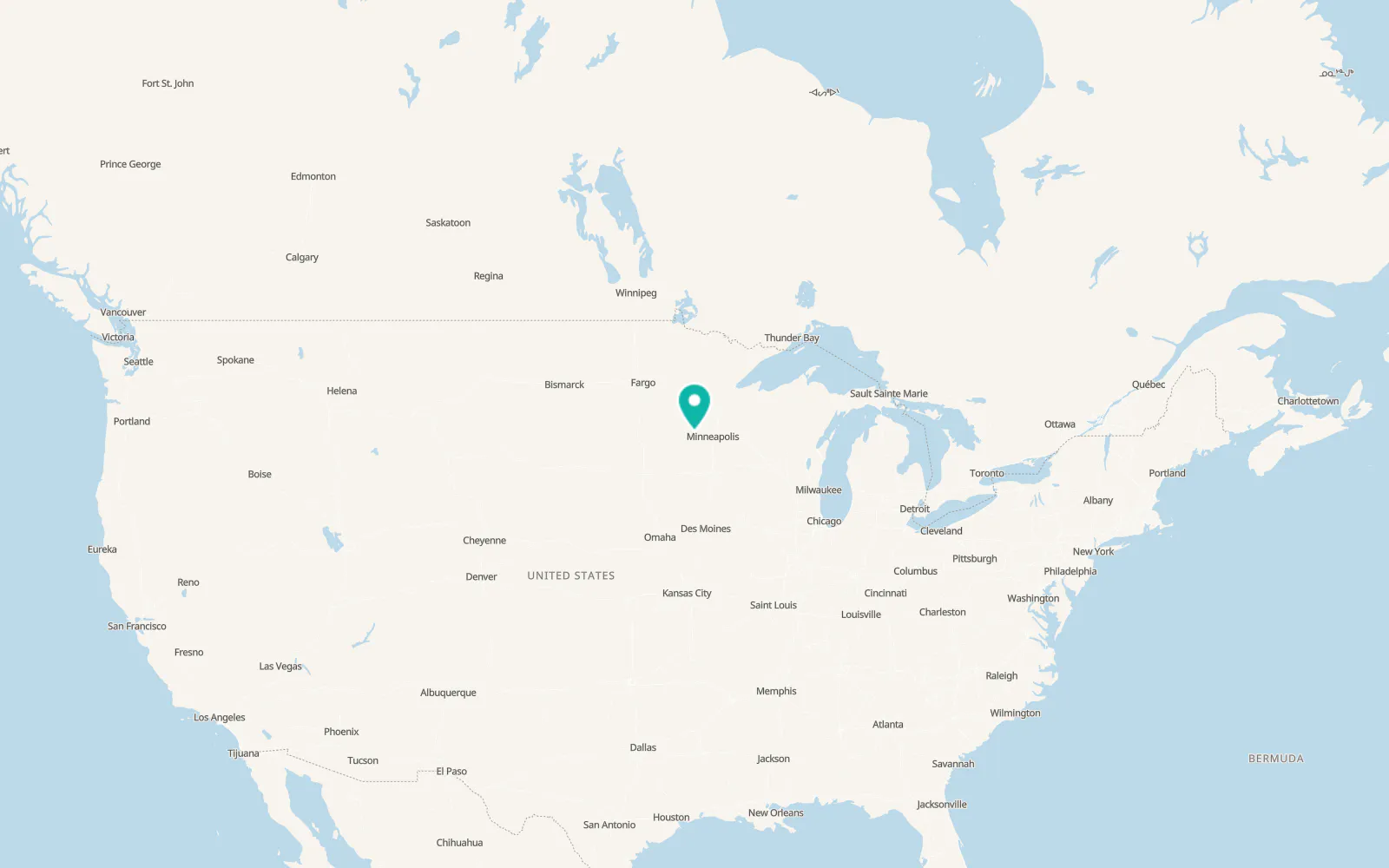 Map of Cokato