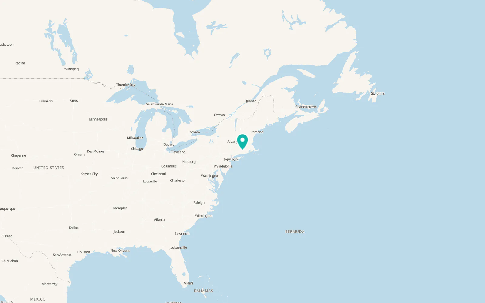 Map of Colchester