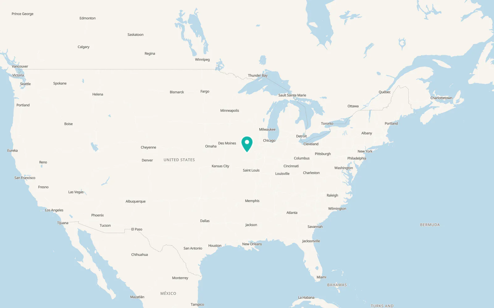 Map of Colchester