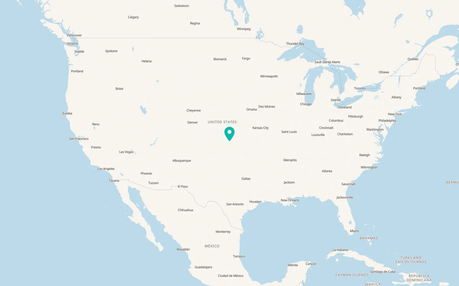 Map of Coldwater