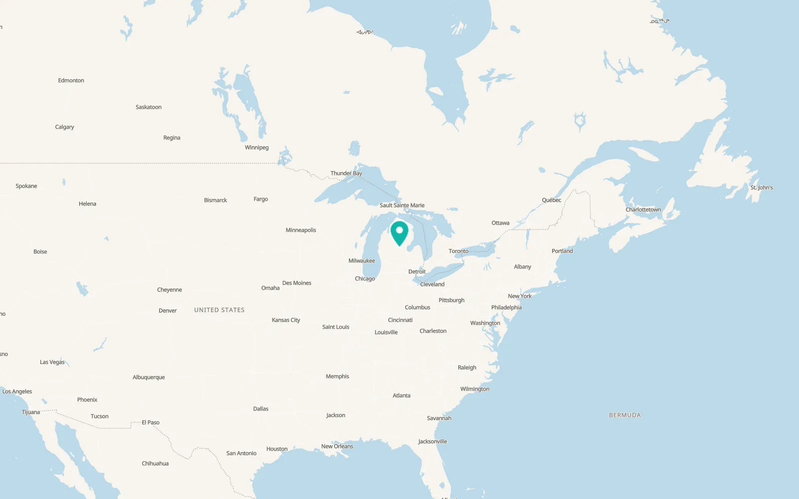Map of Coleman