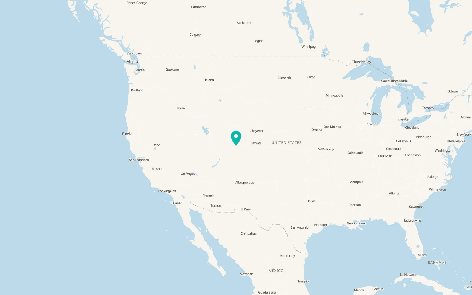 Map of Collbran