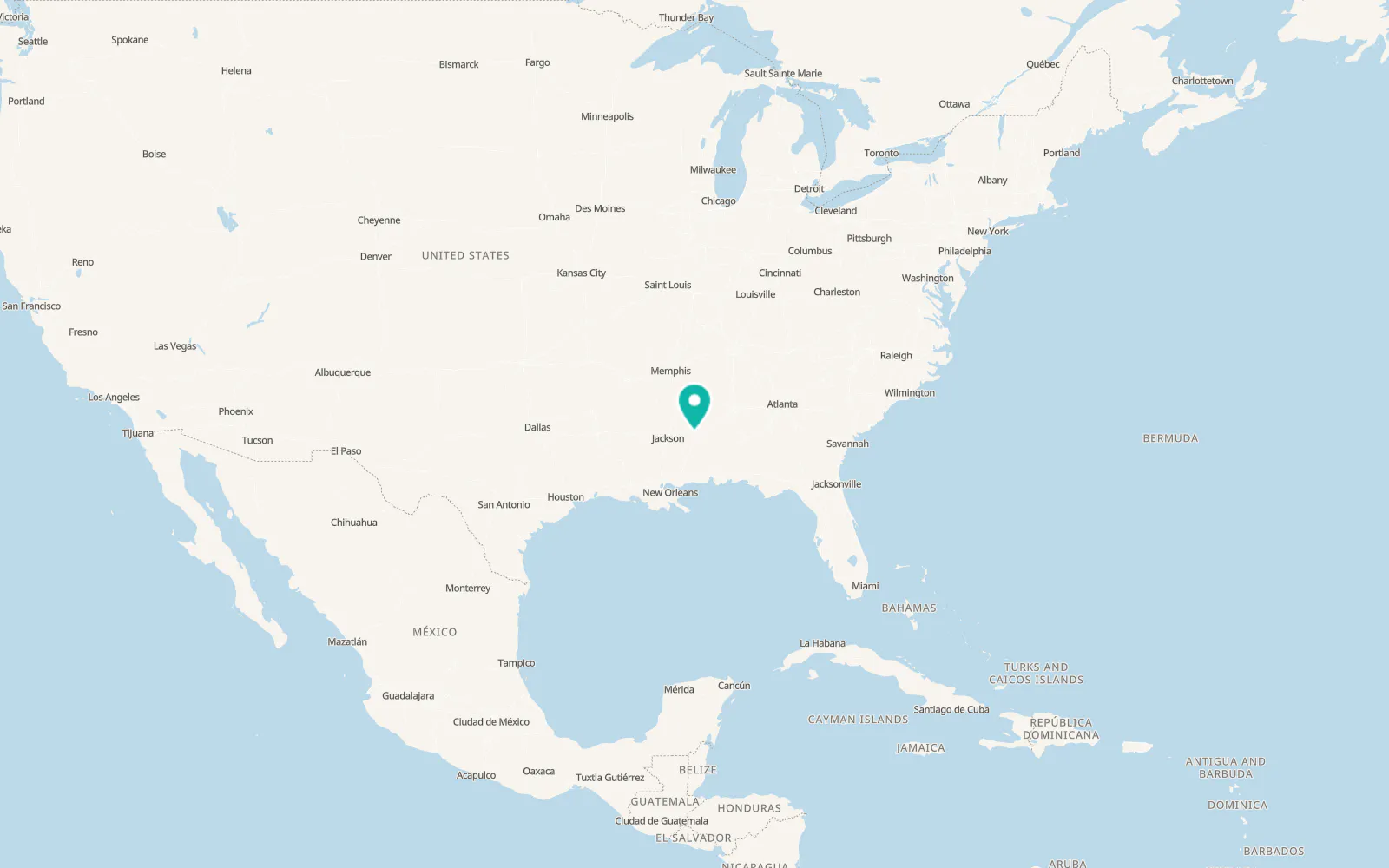 Map of Collinsville