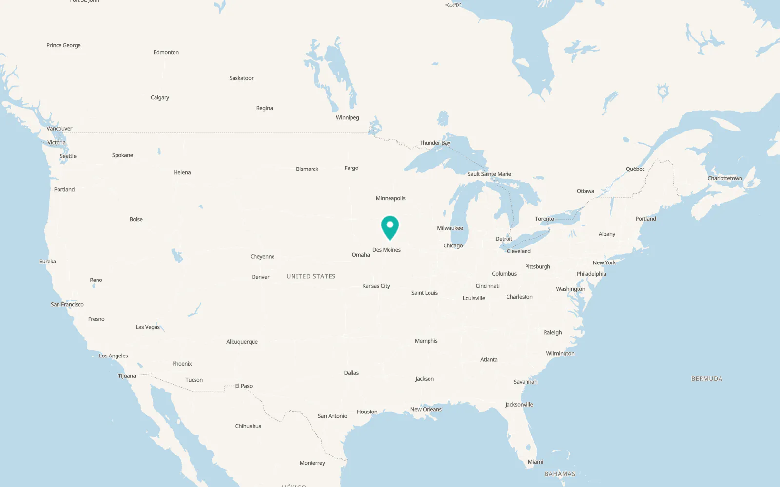 Map of Colo