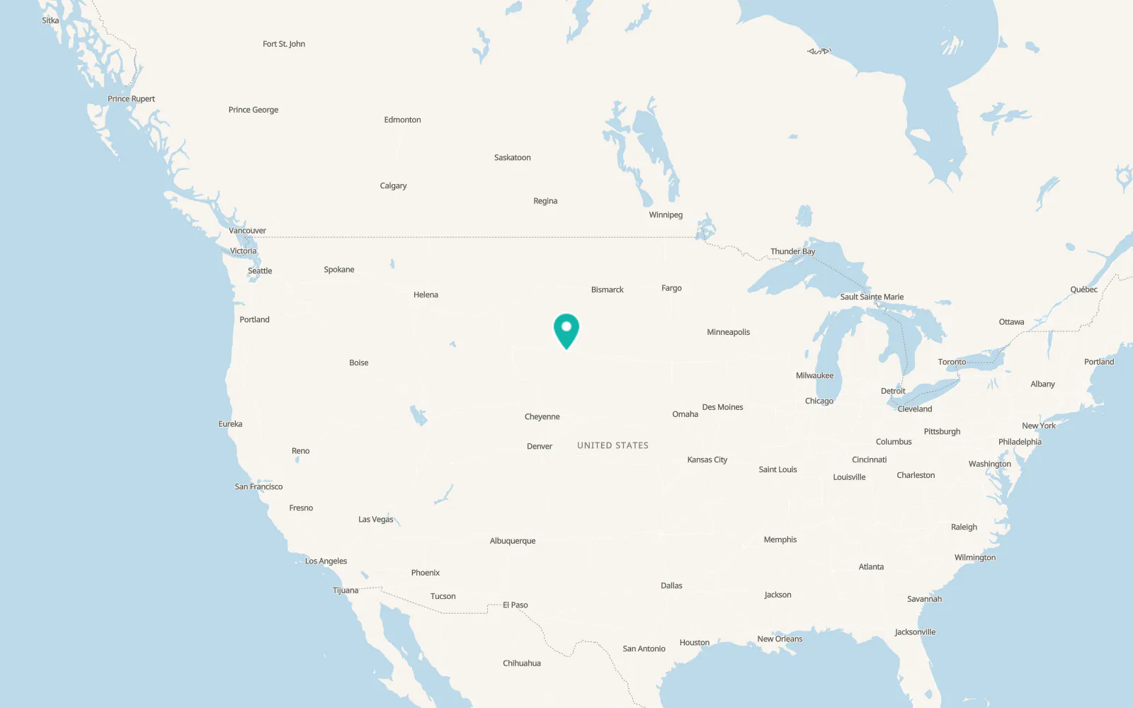 Map of Colonial Pine Hills