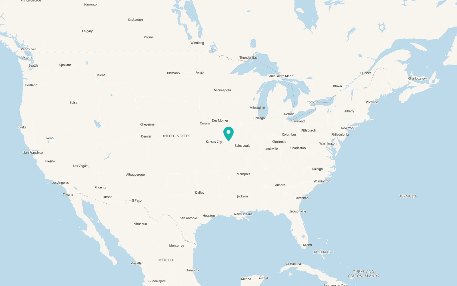 Map of Columbia