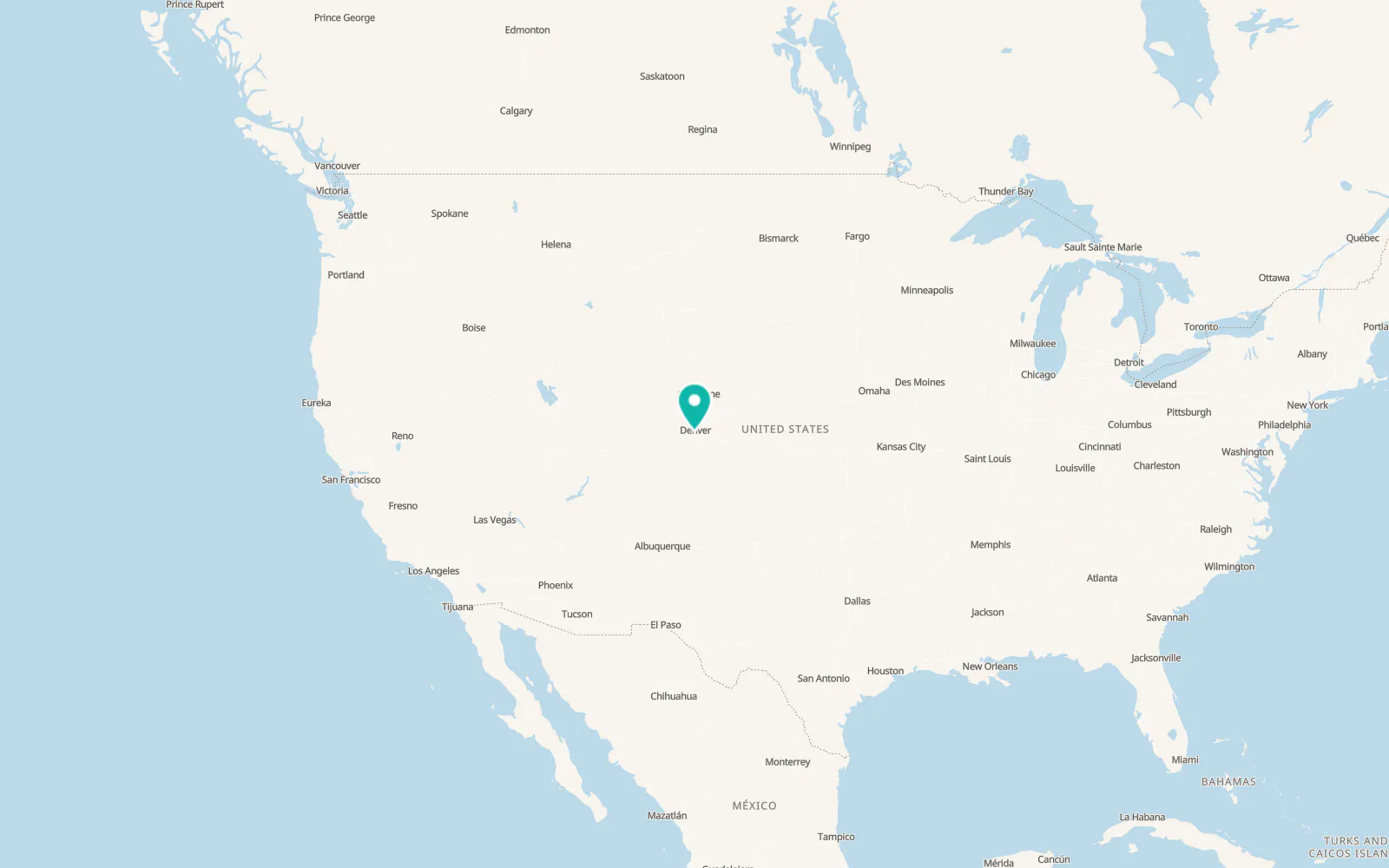 Map of Columbine Valley
