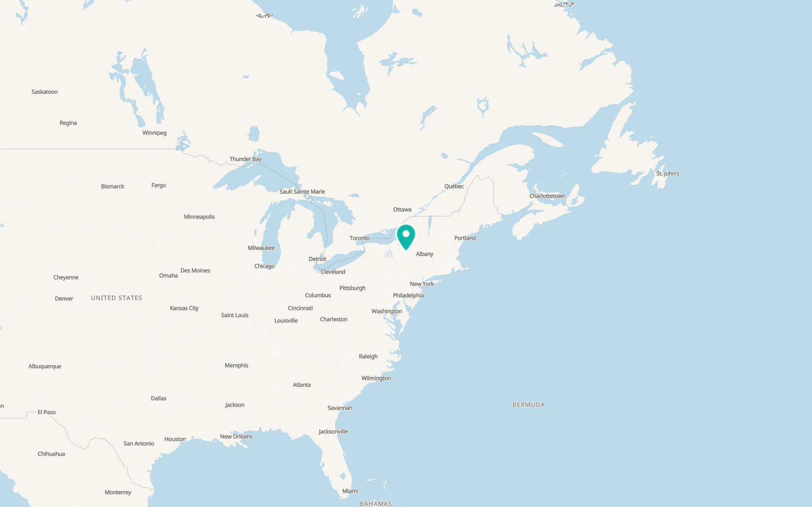 Map of Columbus