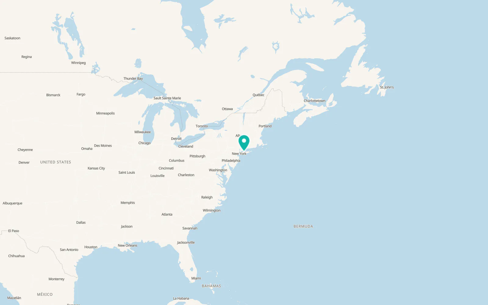 Map of Commack
