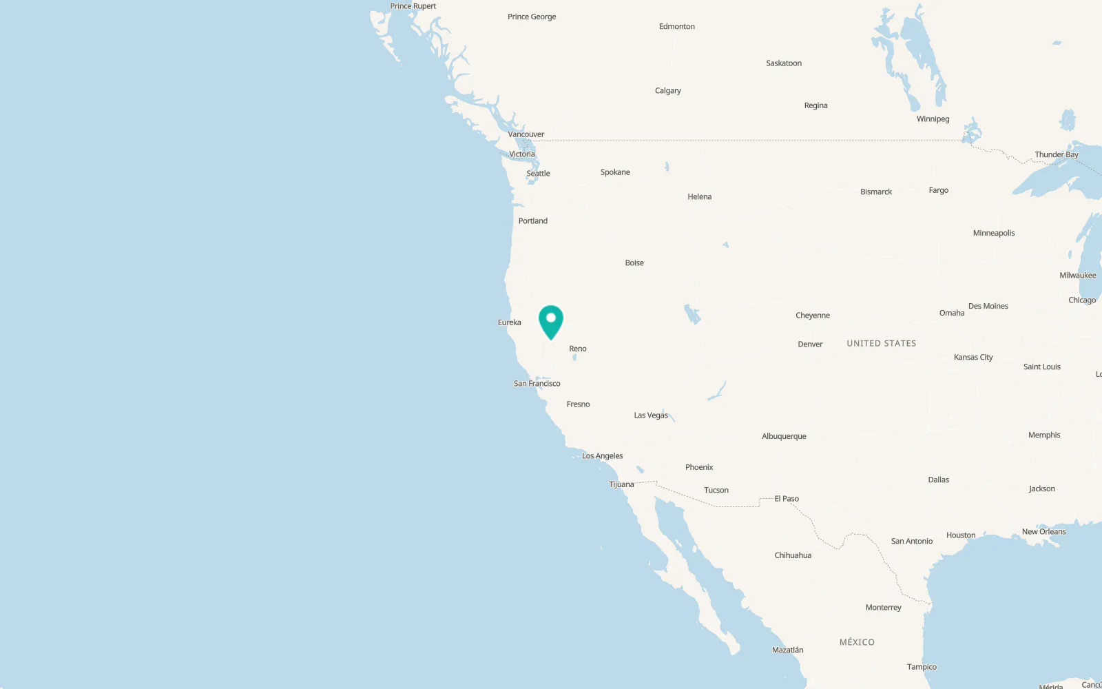Map of Concow