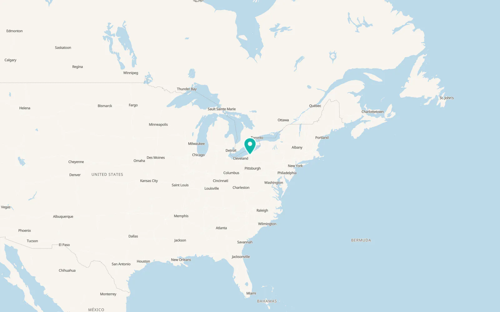 Map of Conneautville