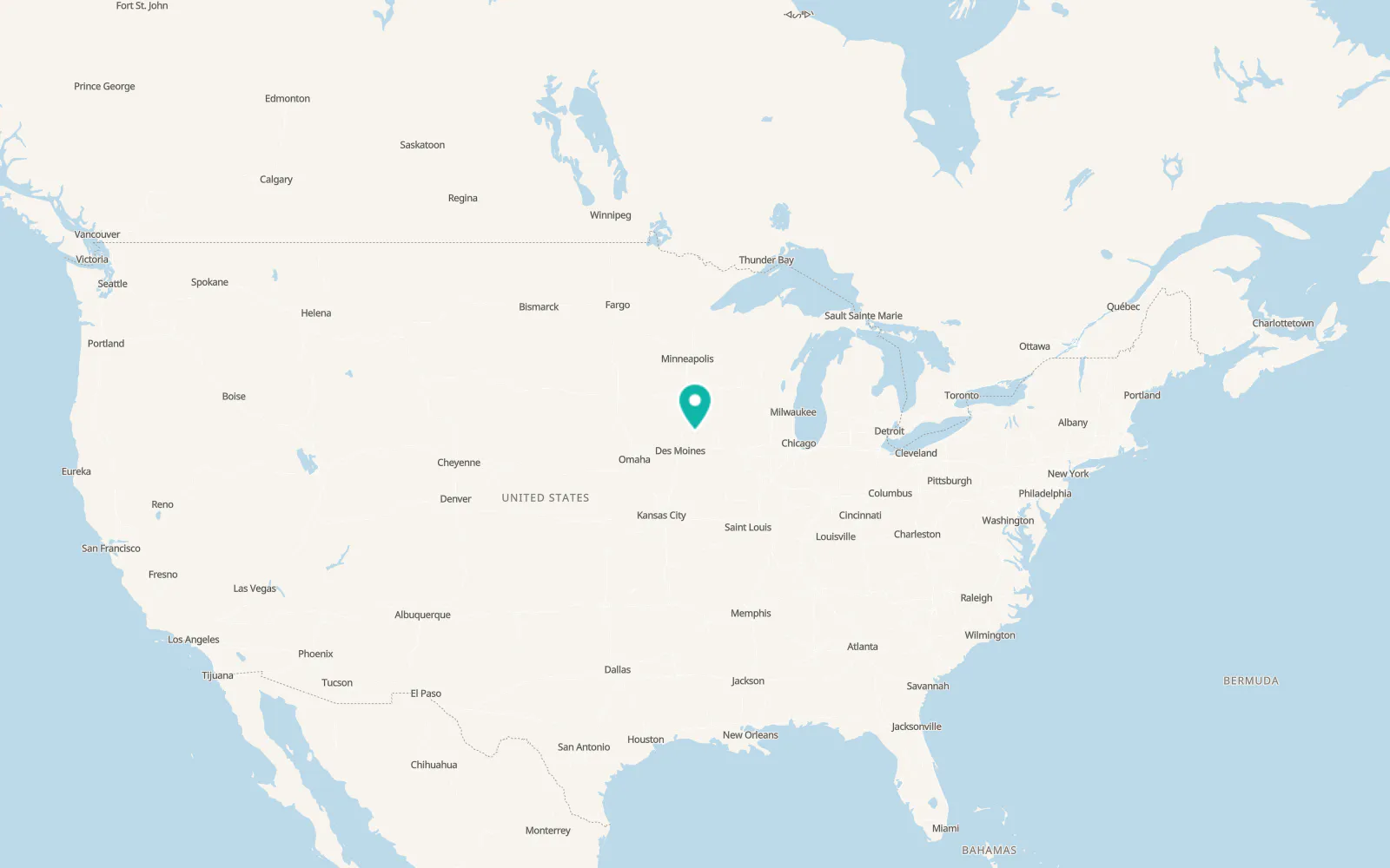 Map of Conrad