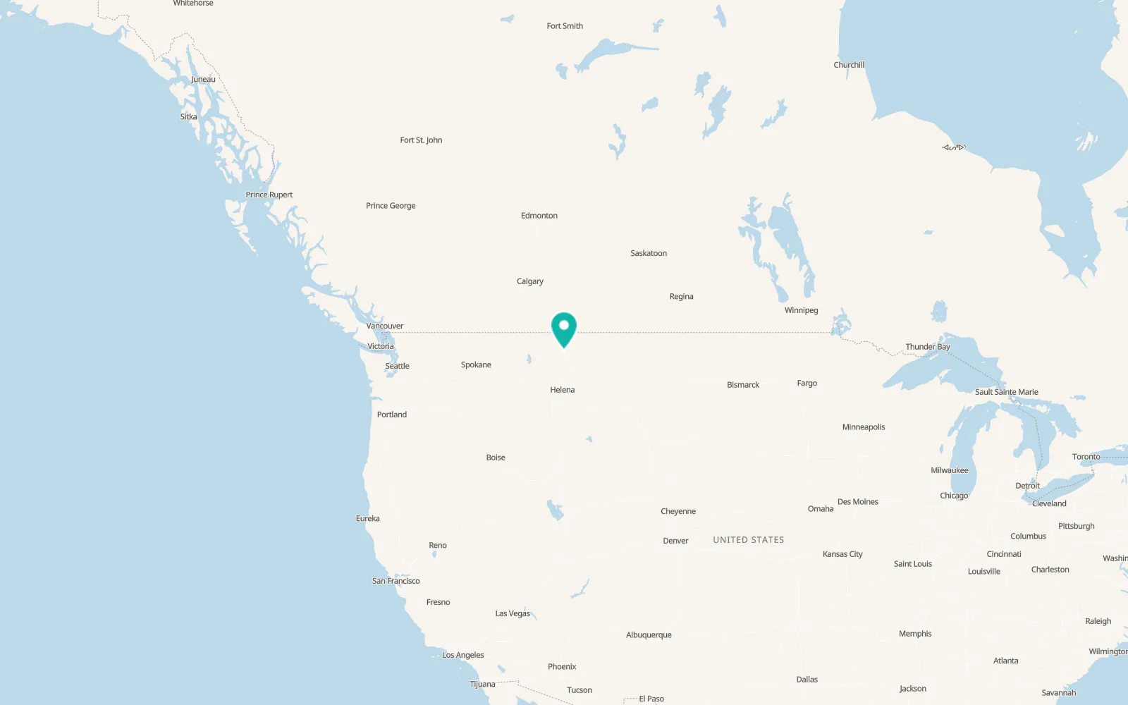 Map of Conrad