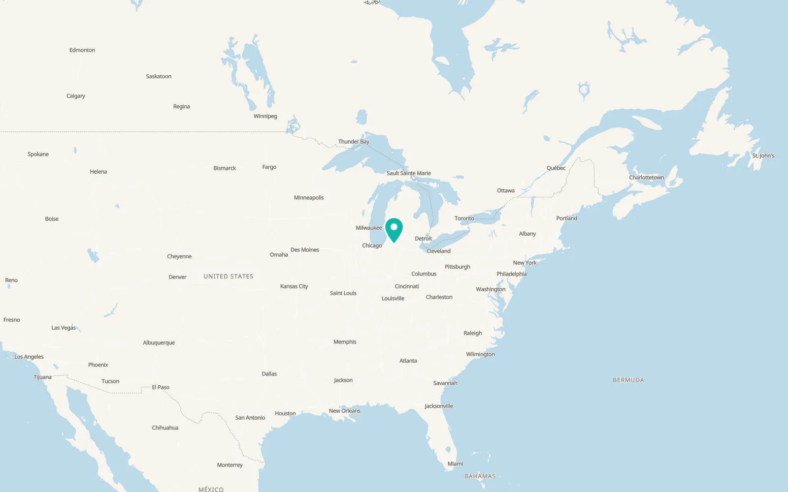 Map of Constantine