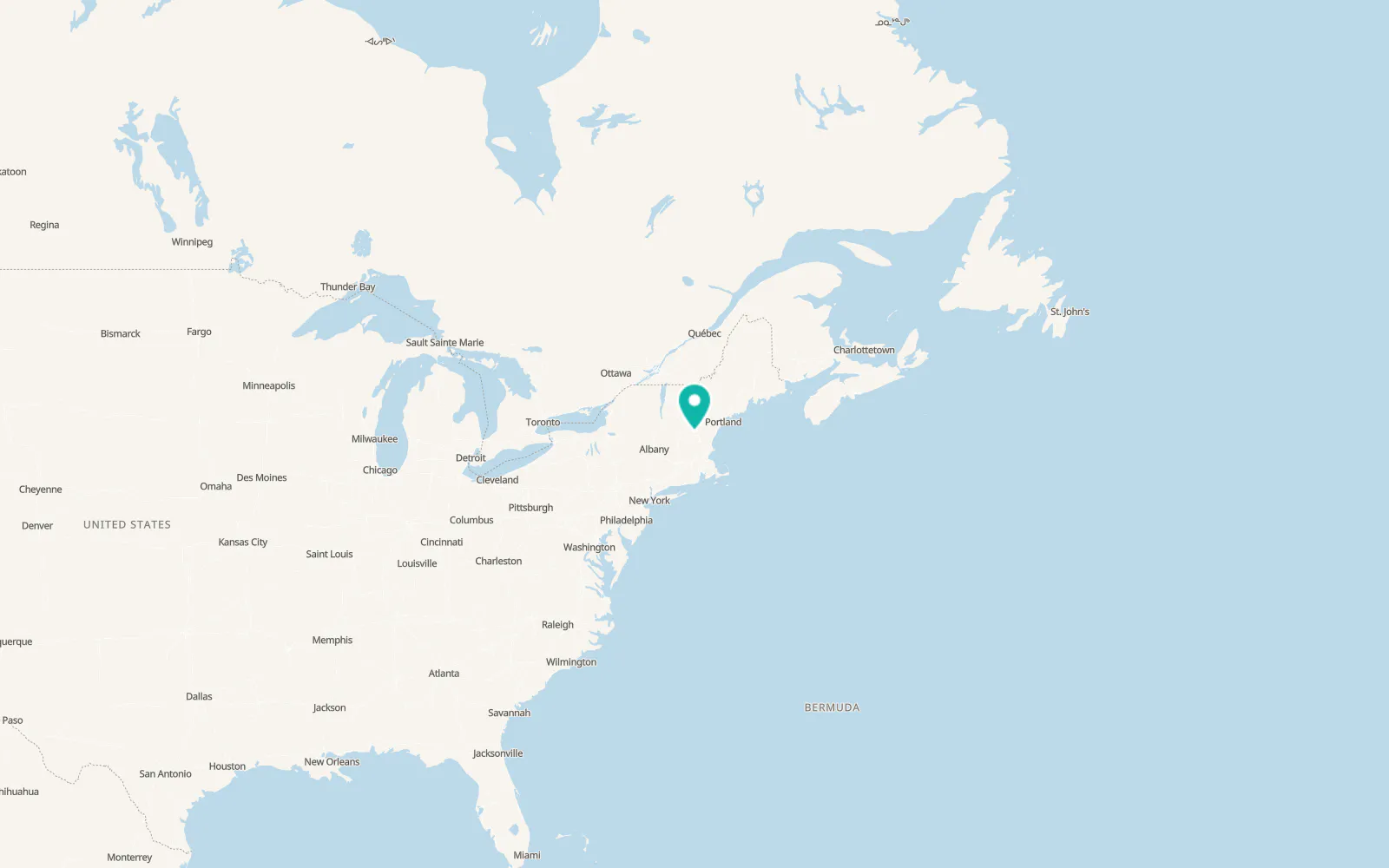 Map of Contoocook