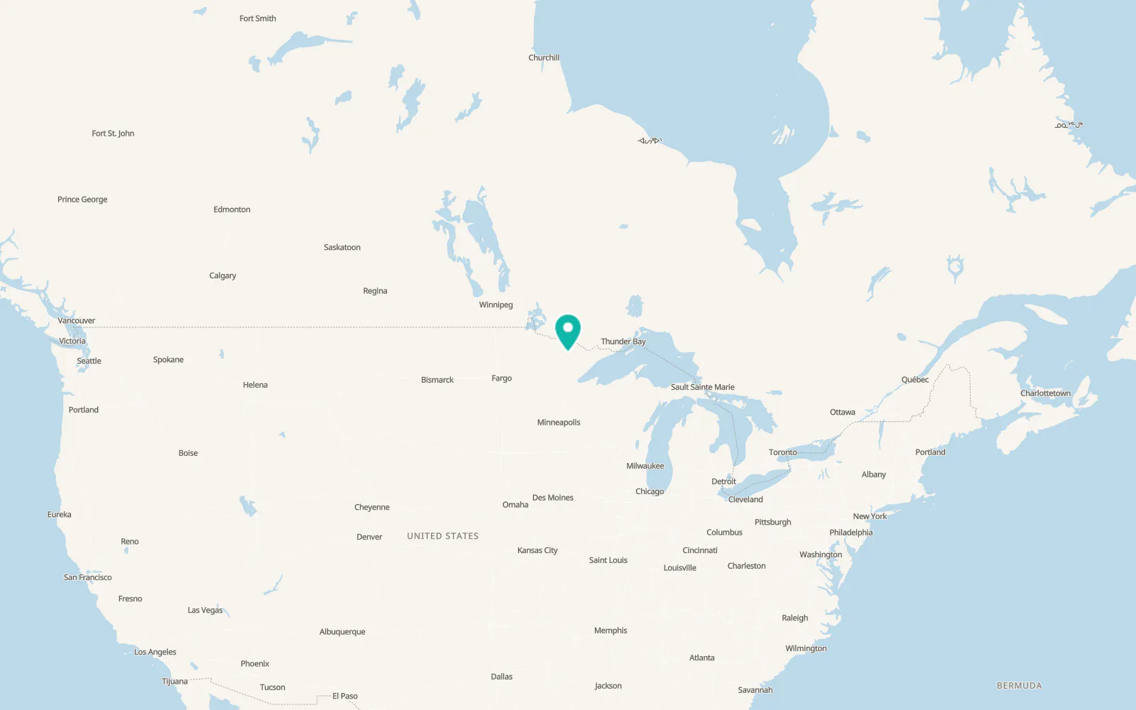 Map of Cook