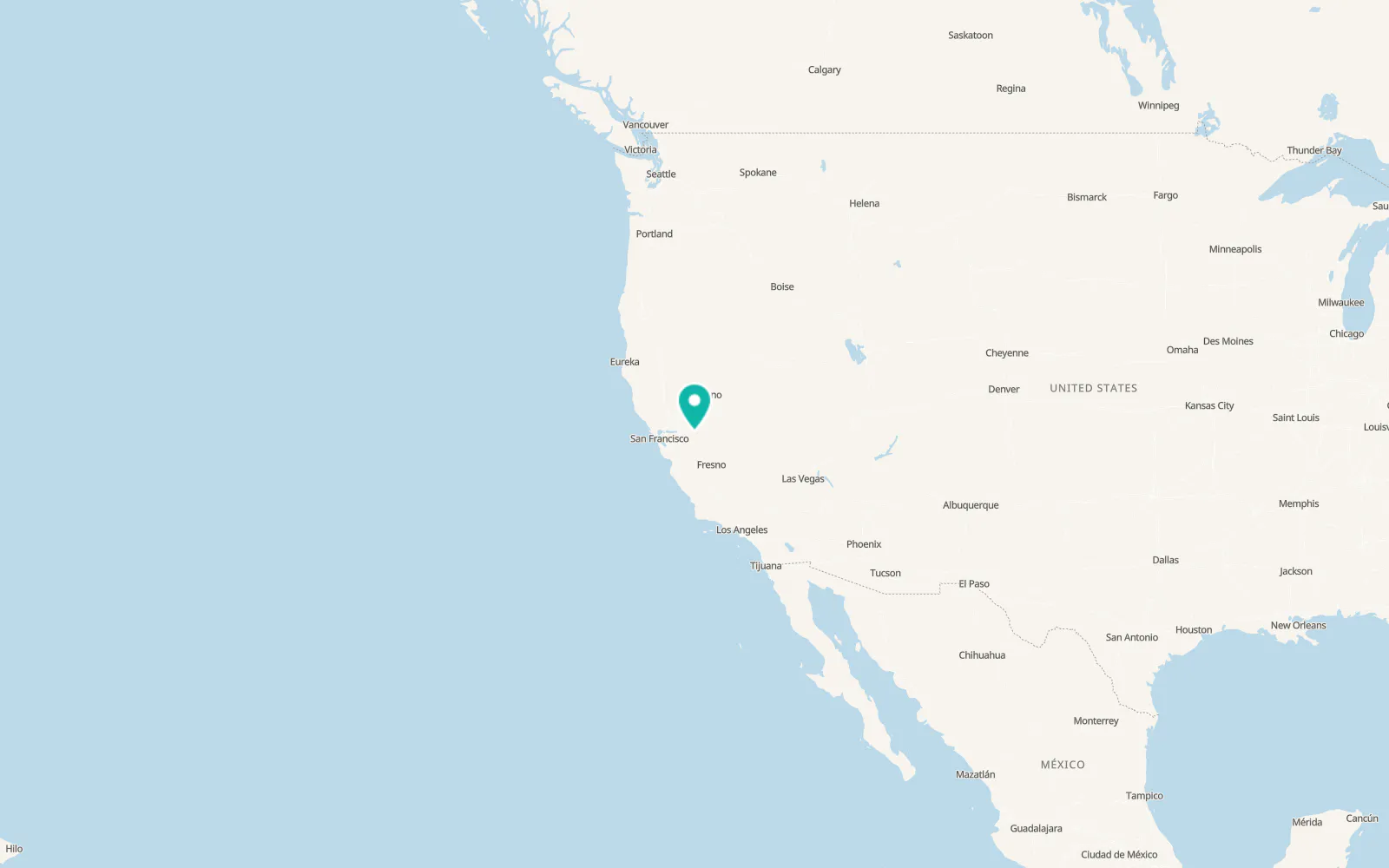 Map of Copperopolis