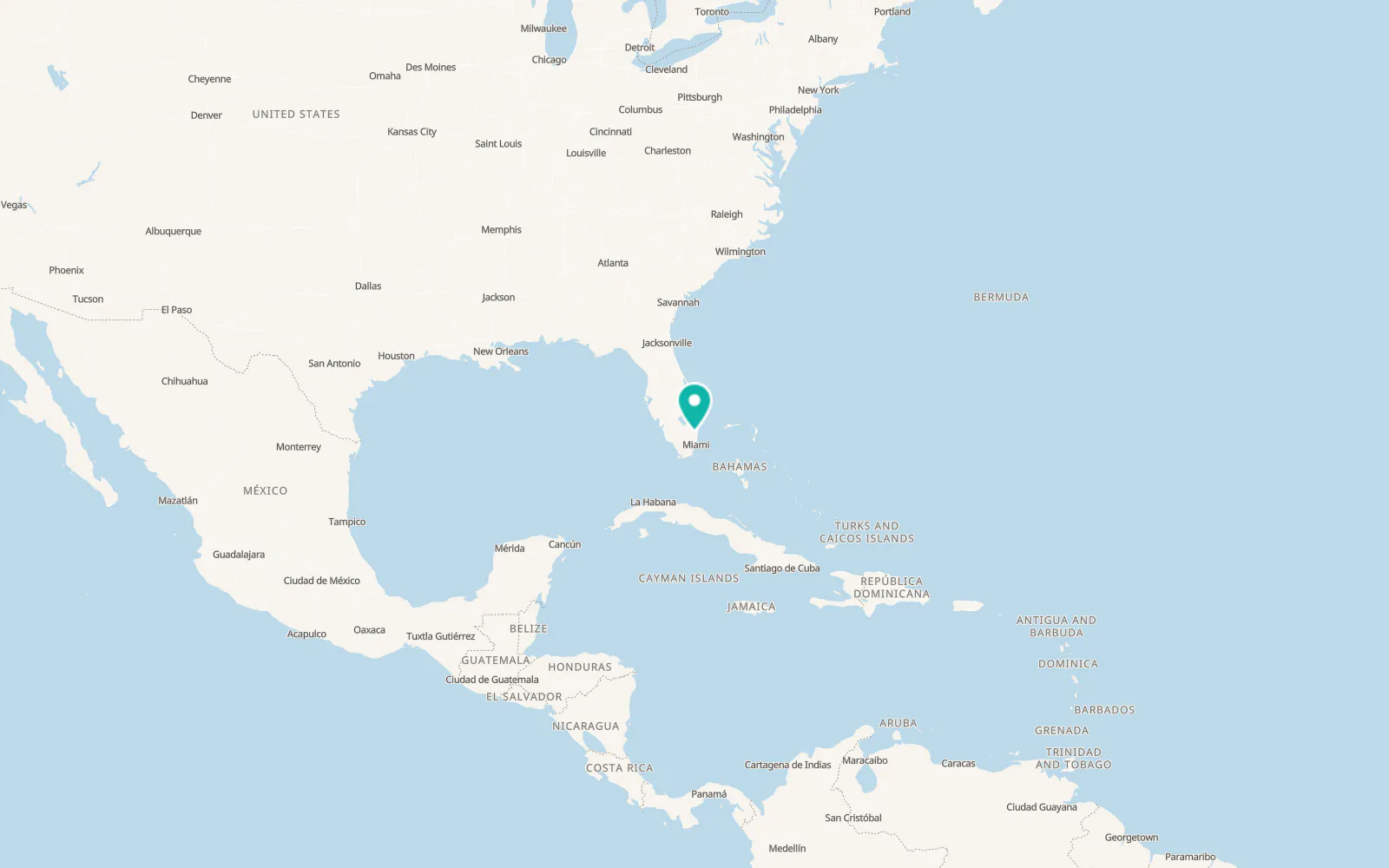 Map of Coral Springs