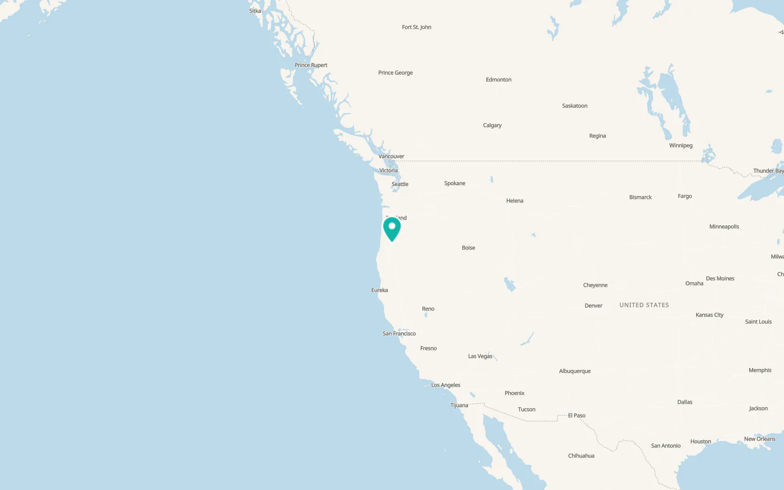 Map of Cottage Grove