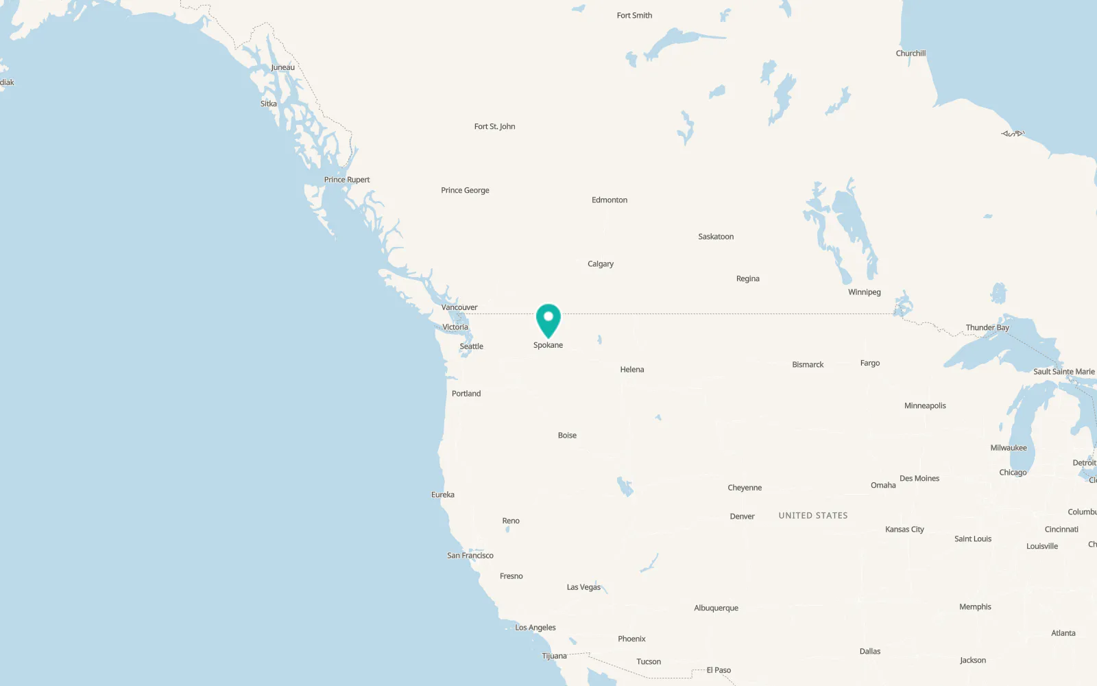 Map of Country Homes
