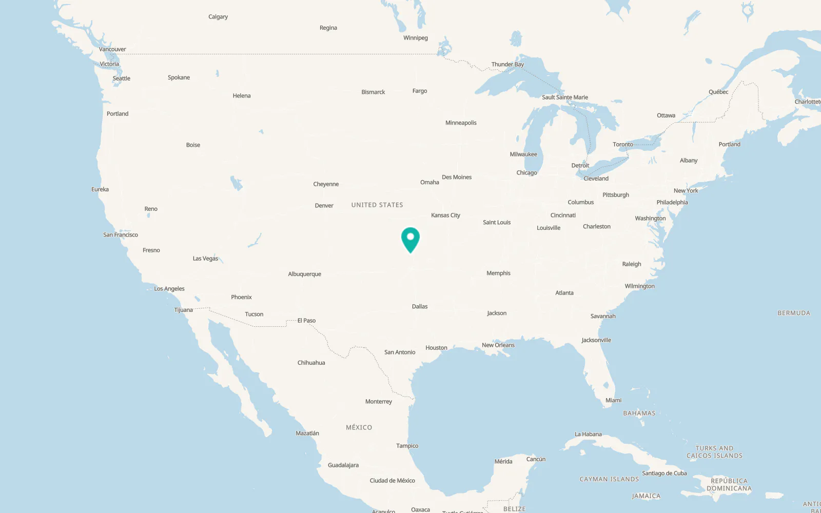 Map of Covington