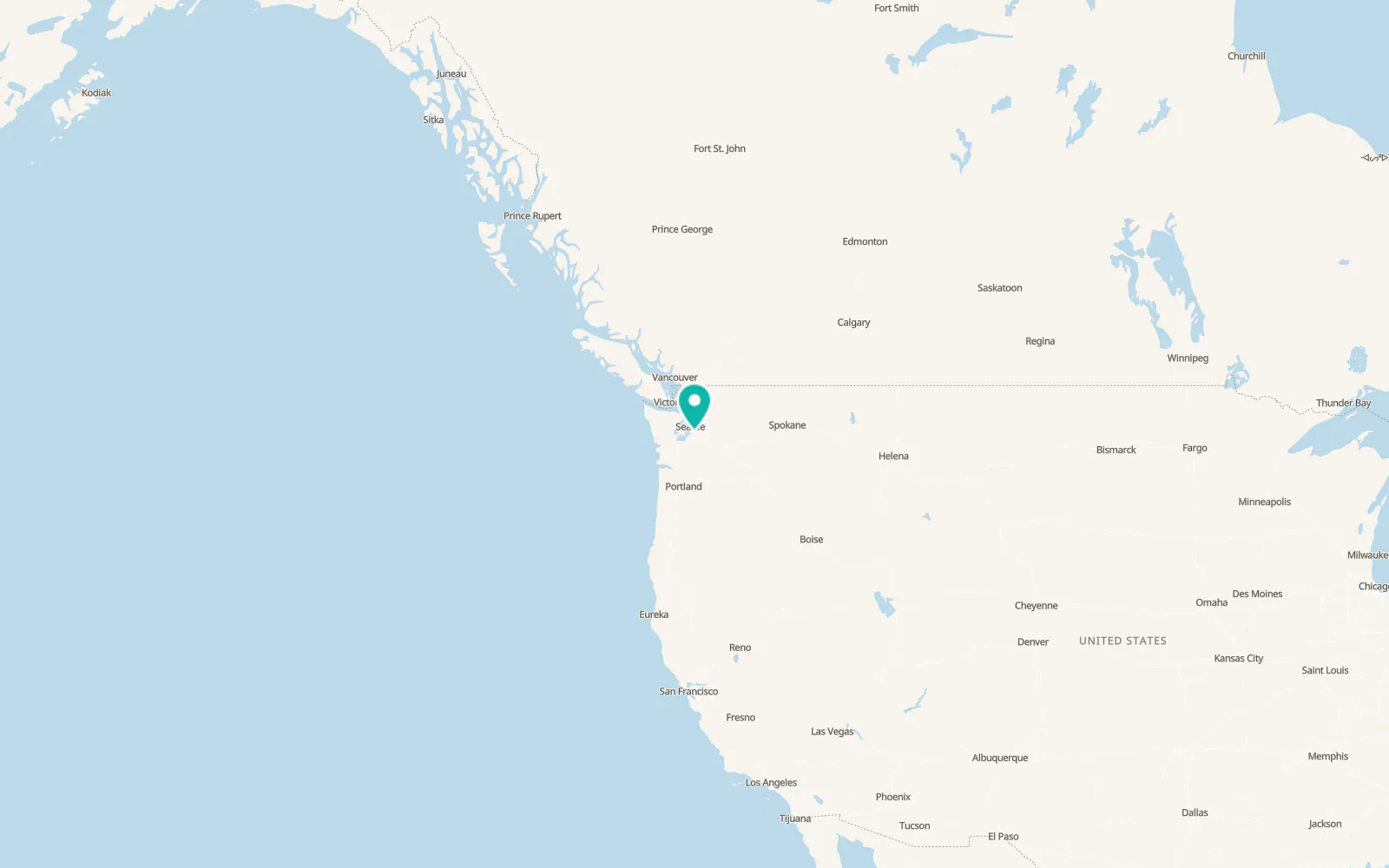 Map of Covington