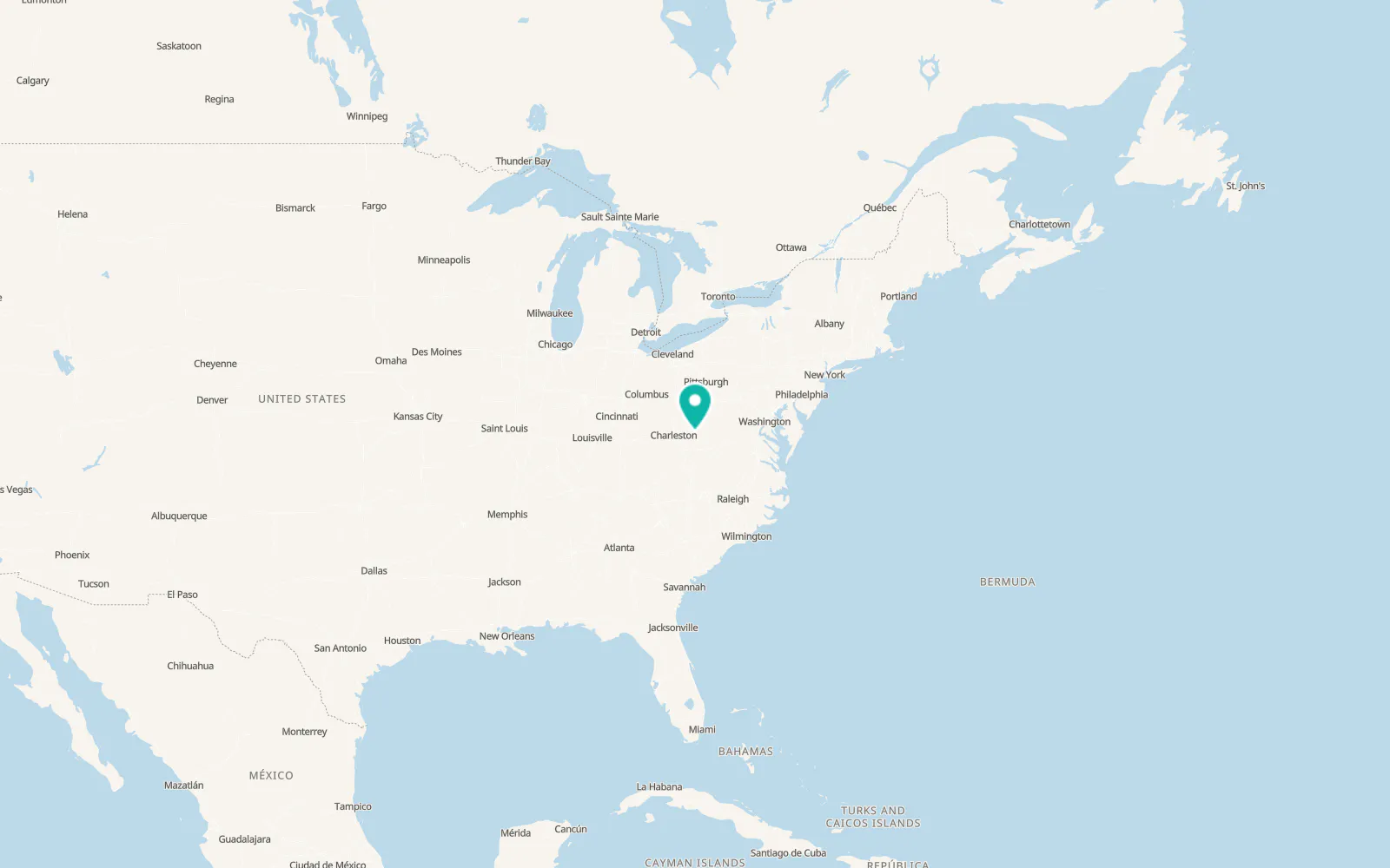 Map of Cowen
