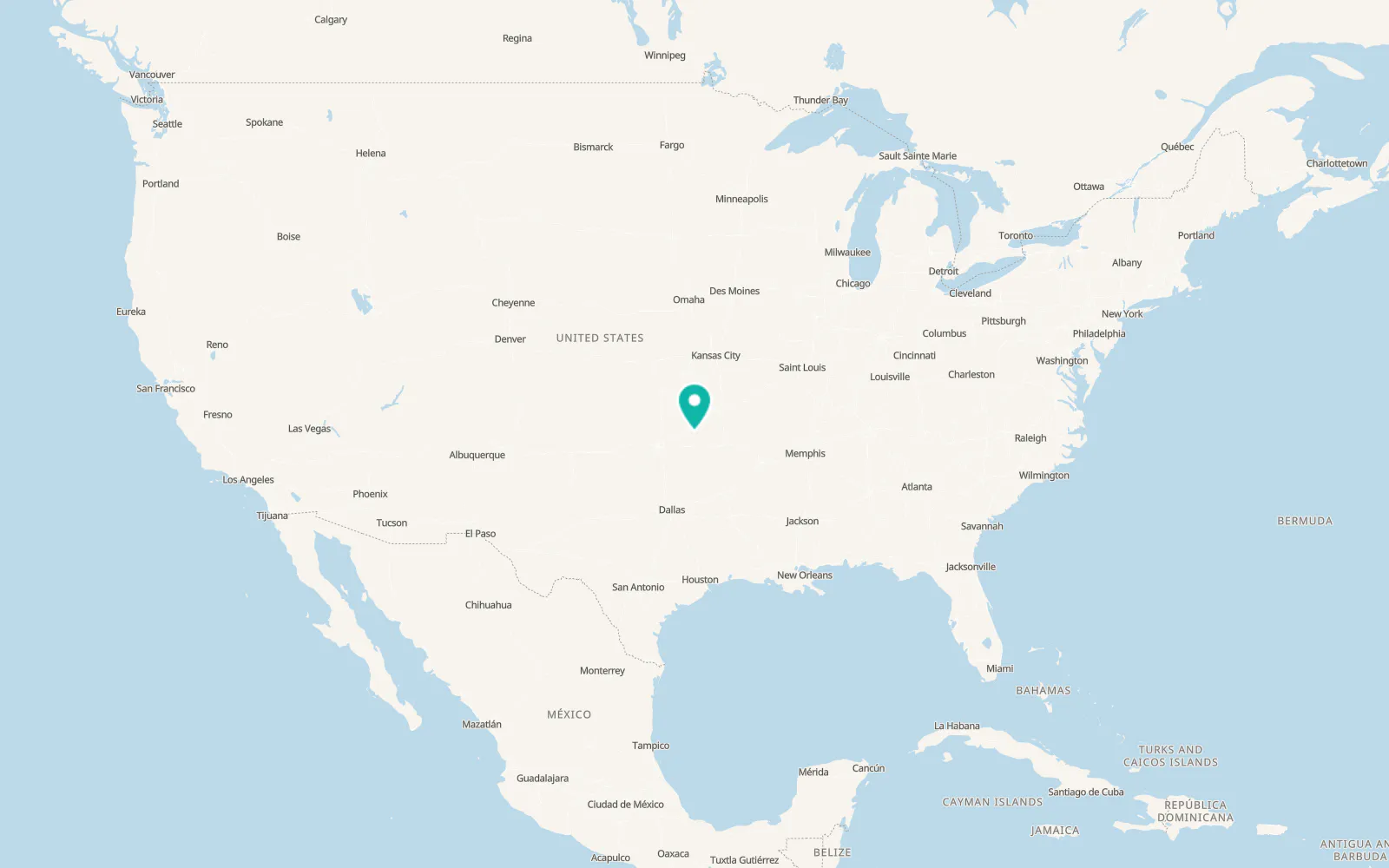 Map of Coweta