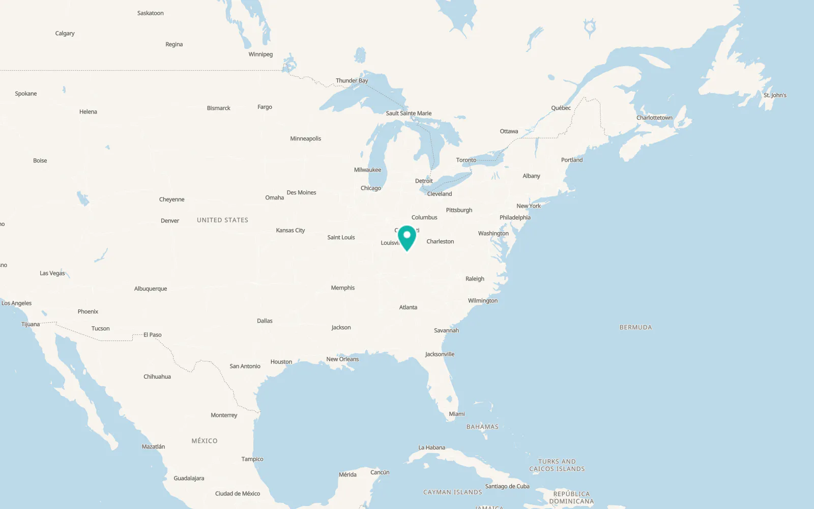 Map of Crab Orchard