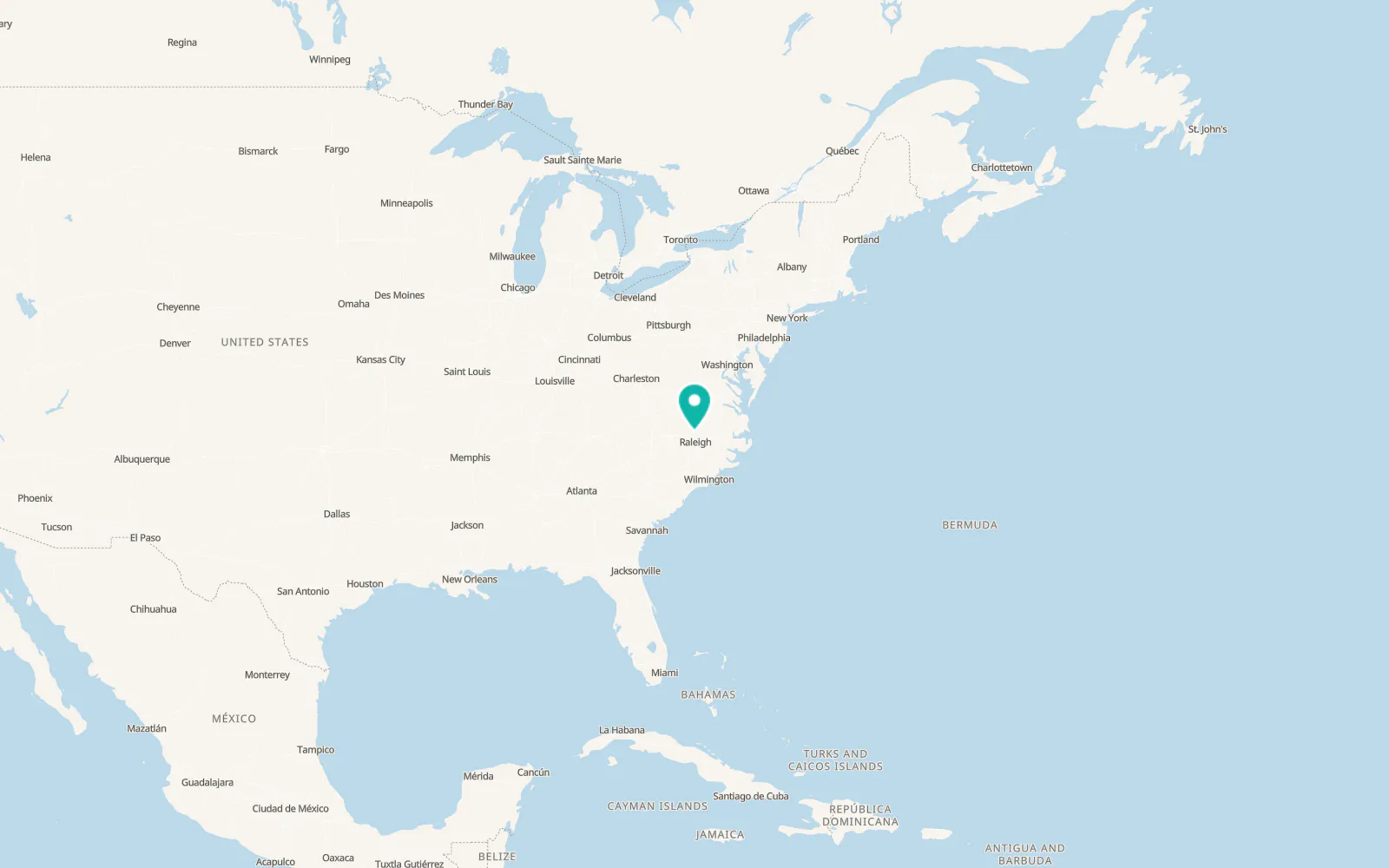 Map of Creedmoor