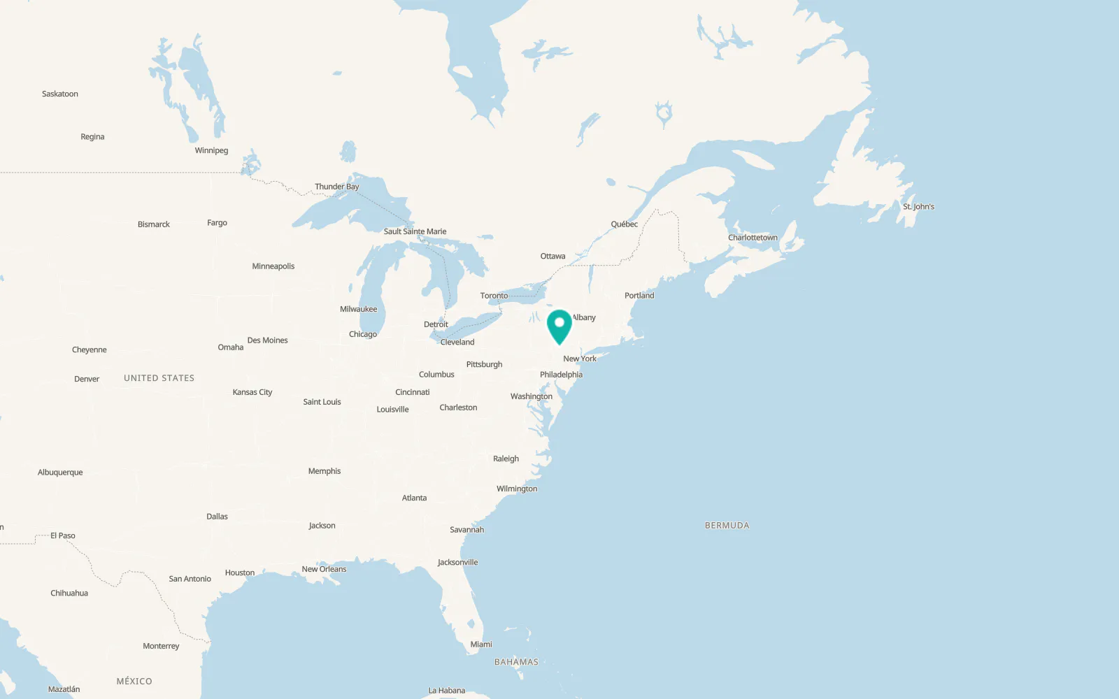 Map of Cresco