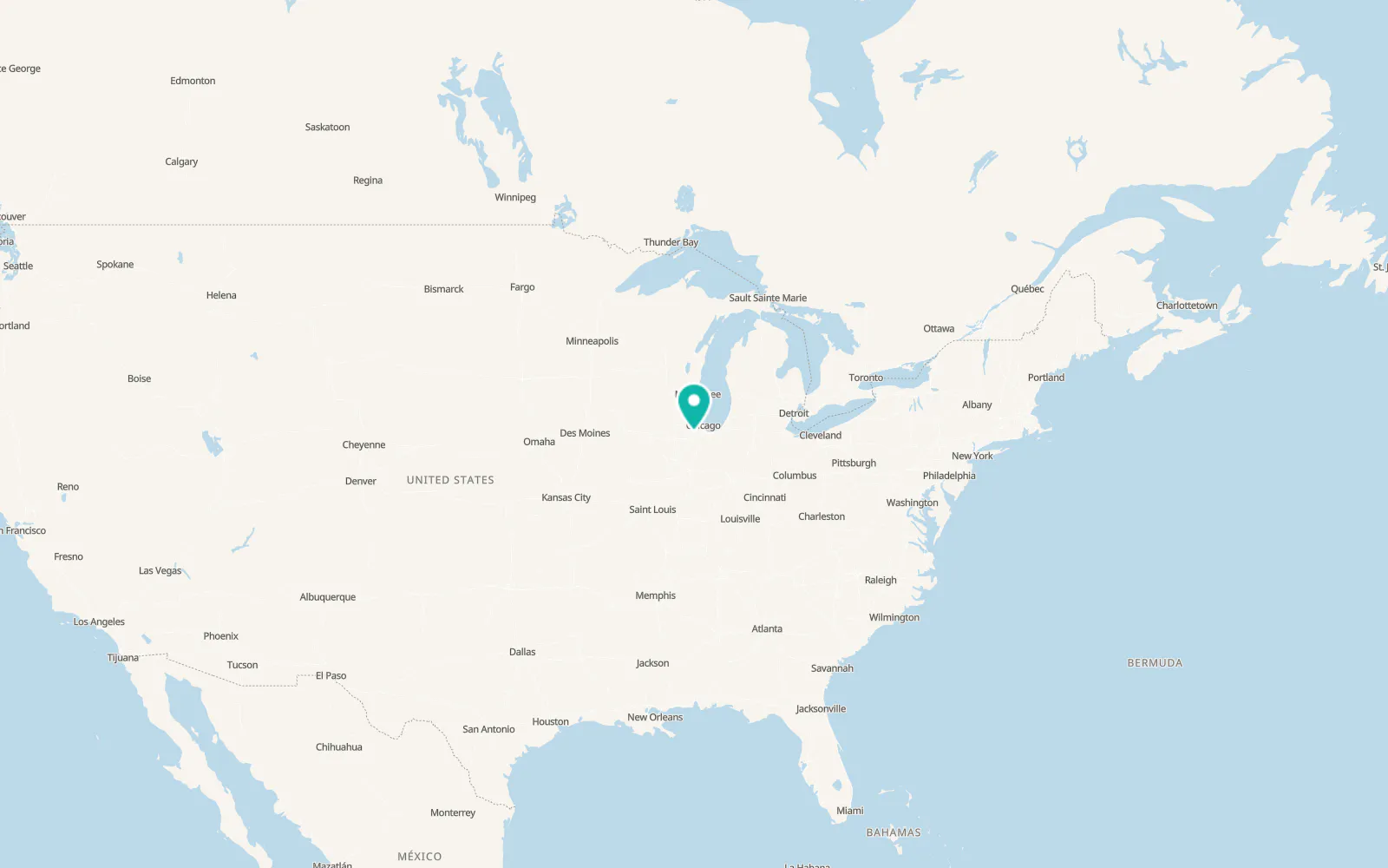 Map of Crest Hill