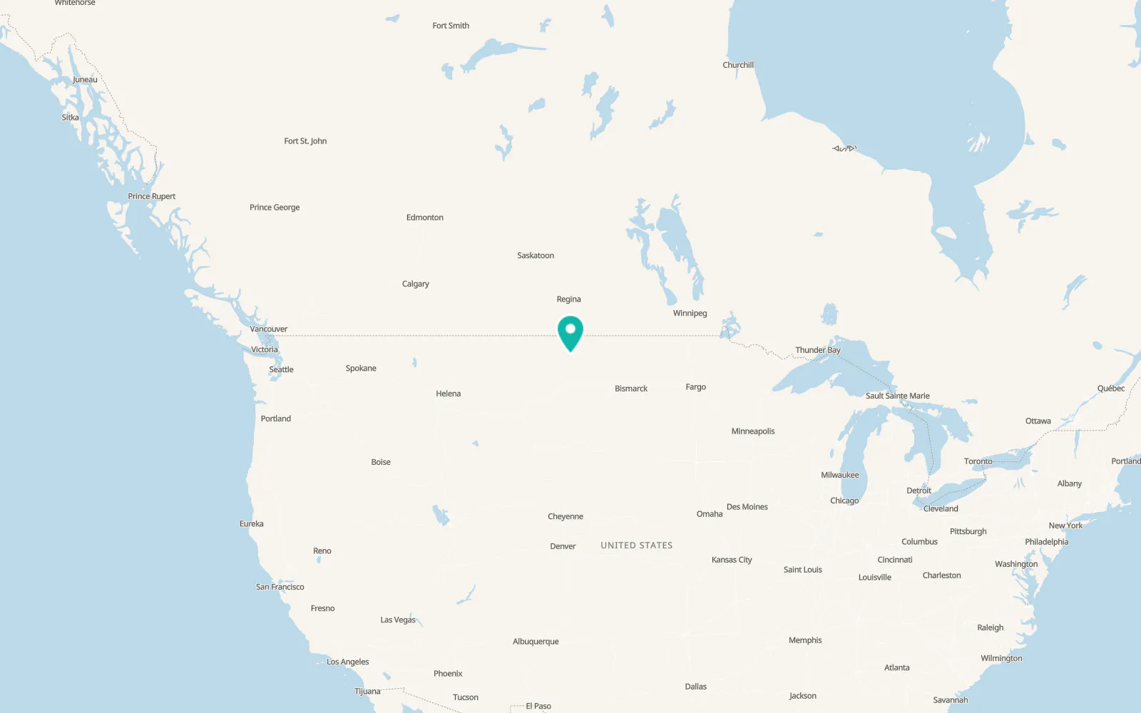 Map of Culbertson