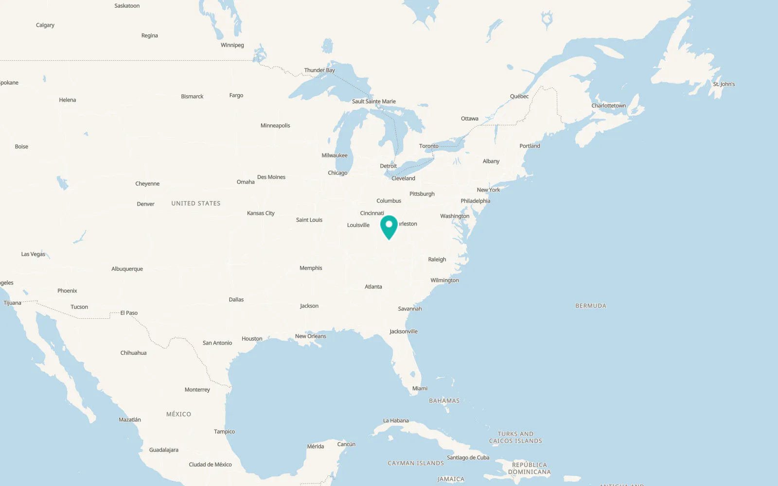 Map of Cumberland