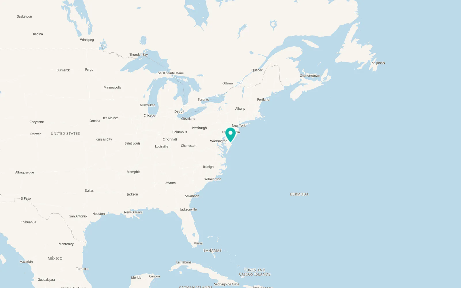 Map of Dagsboro