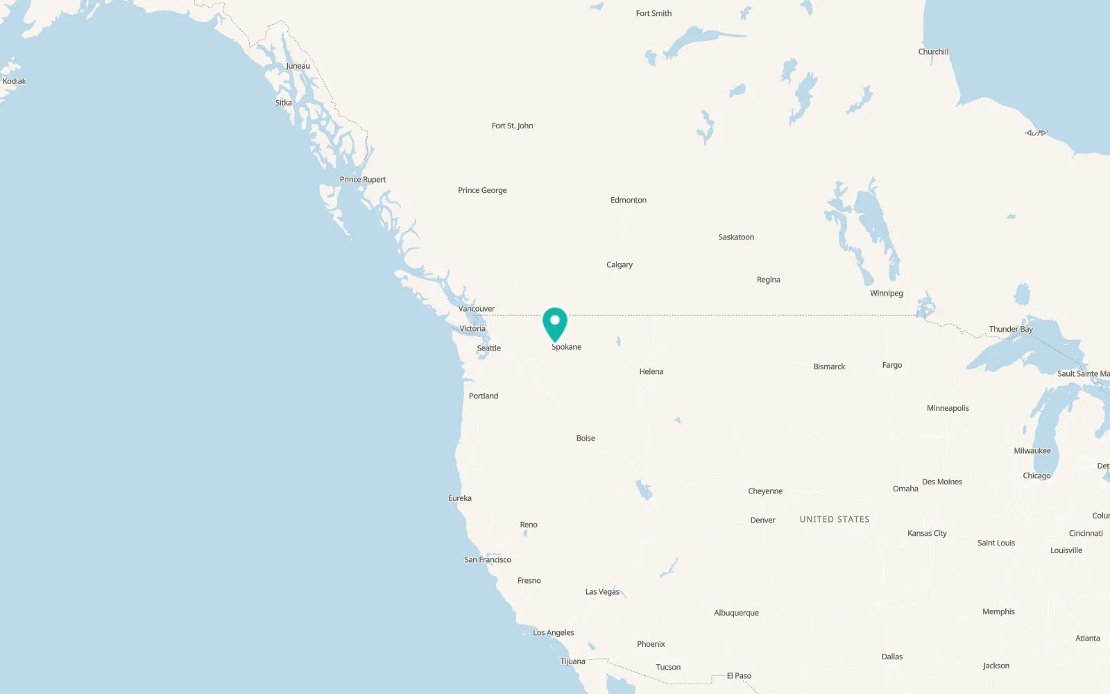 Map of Davenport