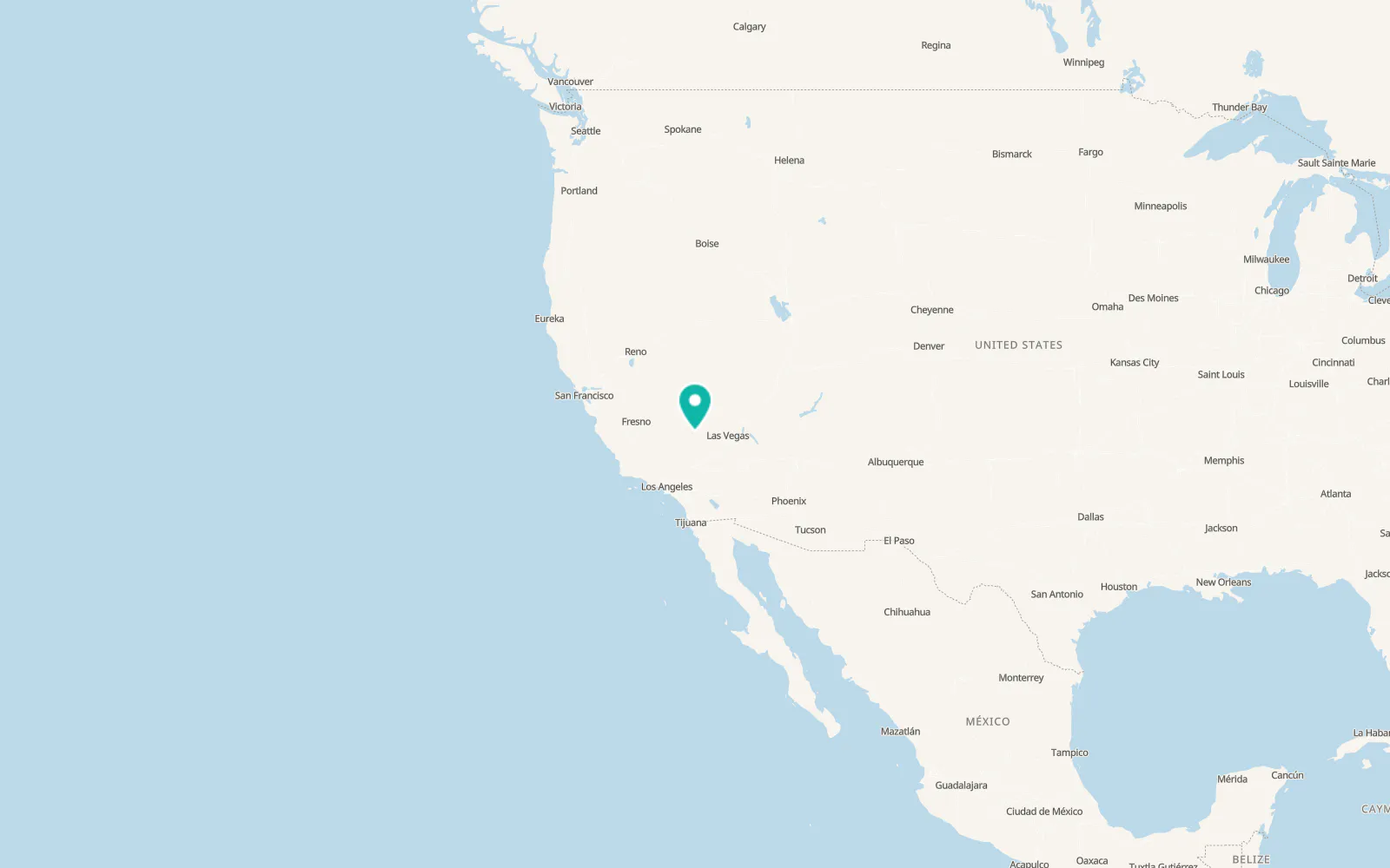 Map of Death Valley