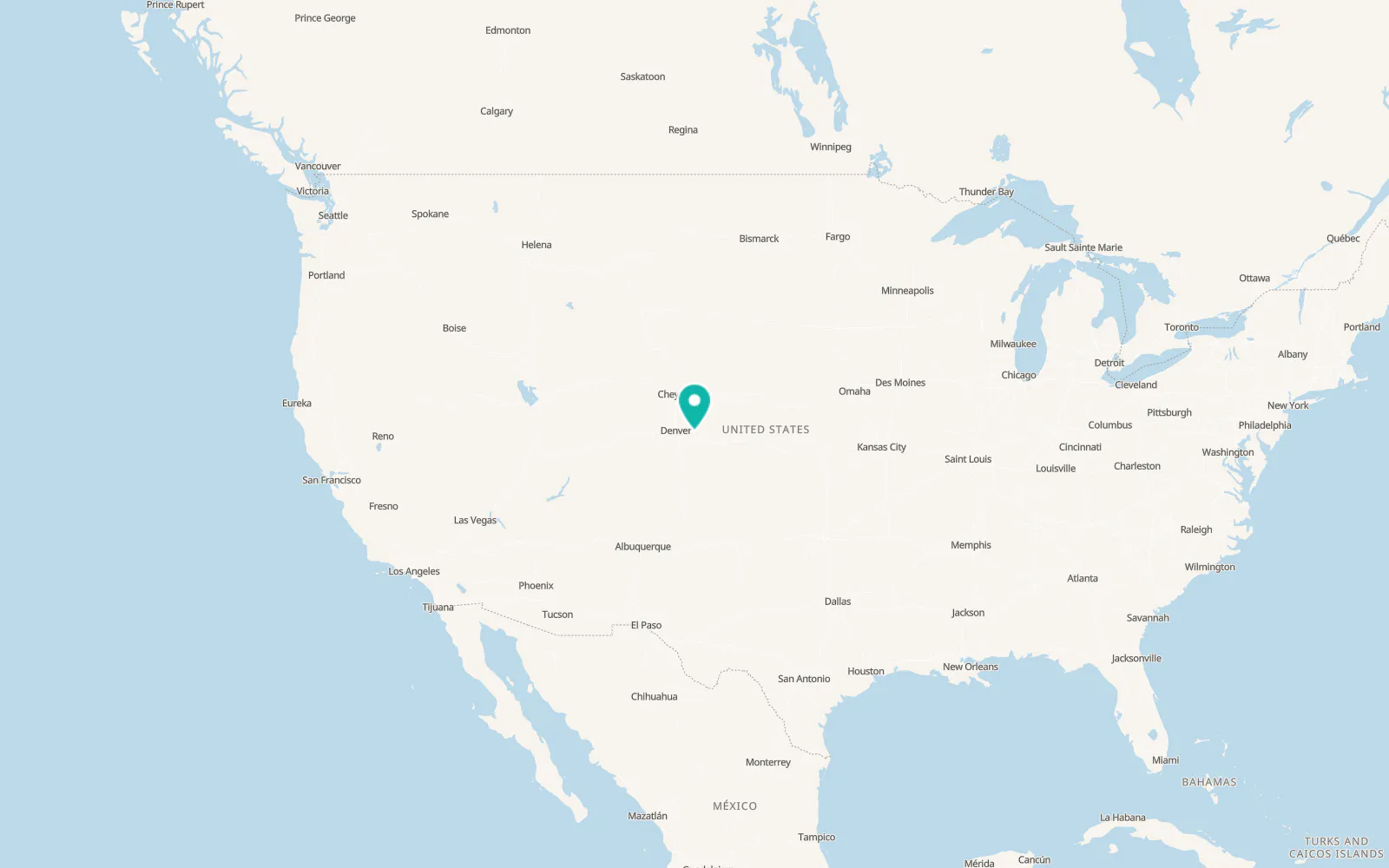 Map of Deer Trail