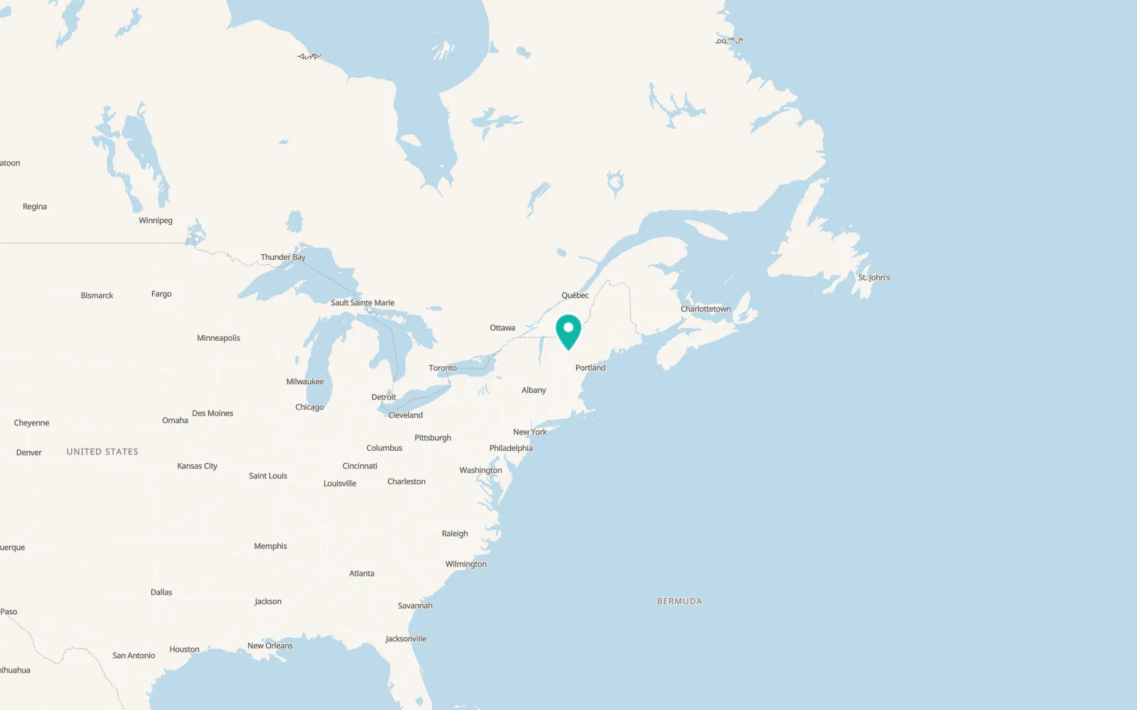 Map of Deerfield